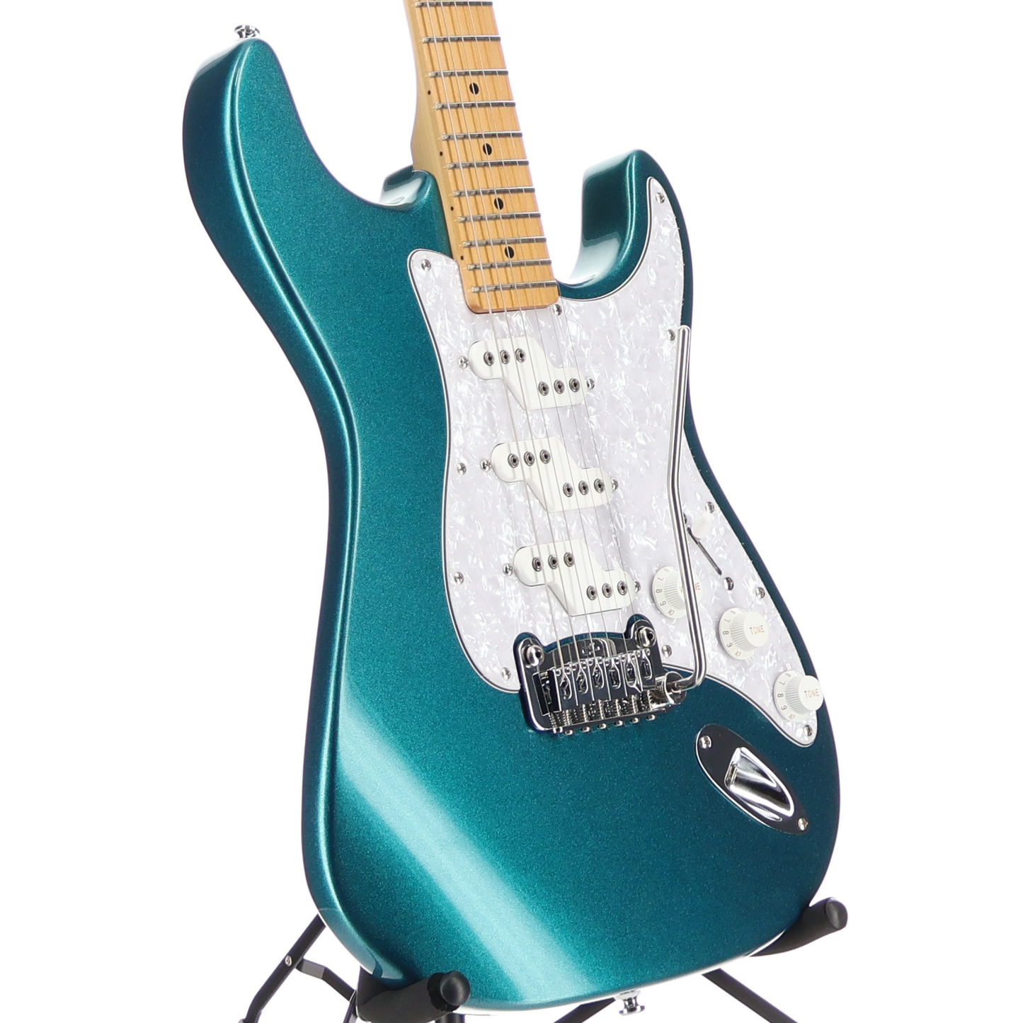 G&L Tribute Comanche Electric Guitar Emerald Blue (SR) (01467)
