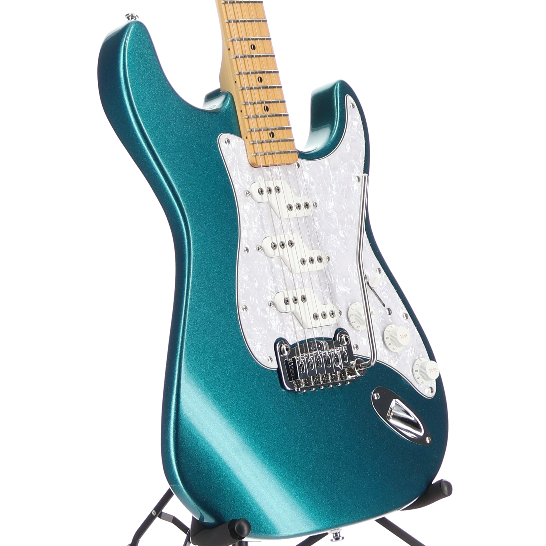 G&L Tribute Comanche Electric Guitar Emerald Blue (SR) (01467)