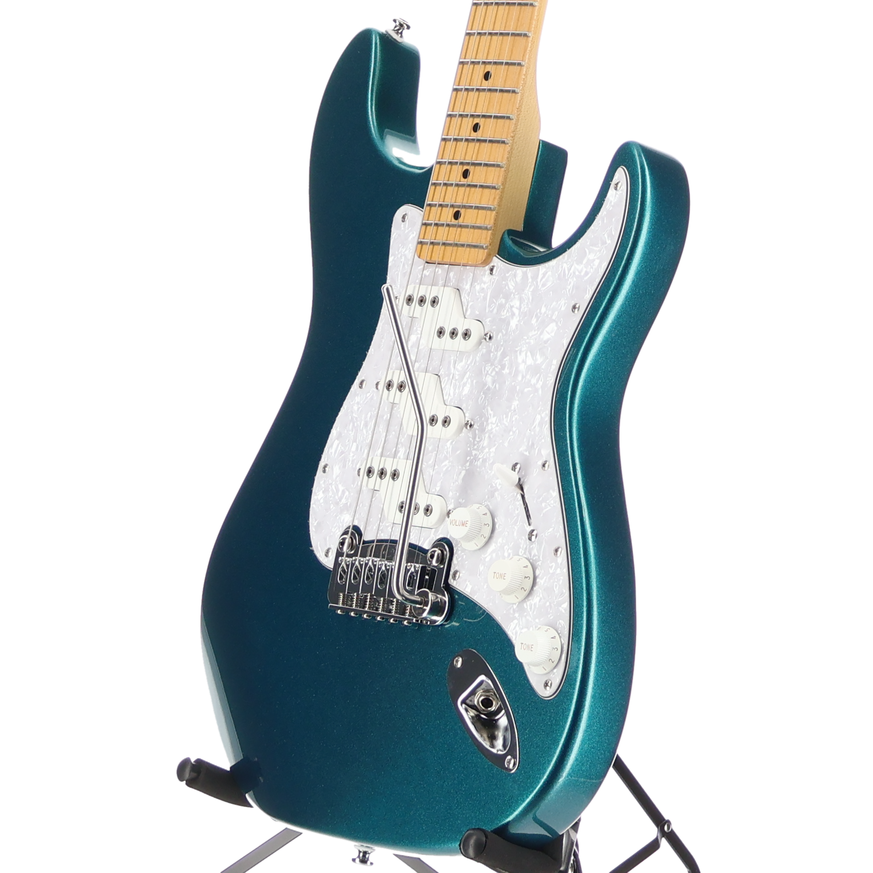G&L Tribute Comanche Electric Guitar Emerald Blue (SR) (01467)