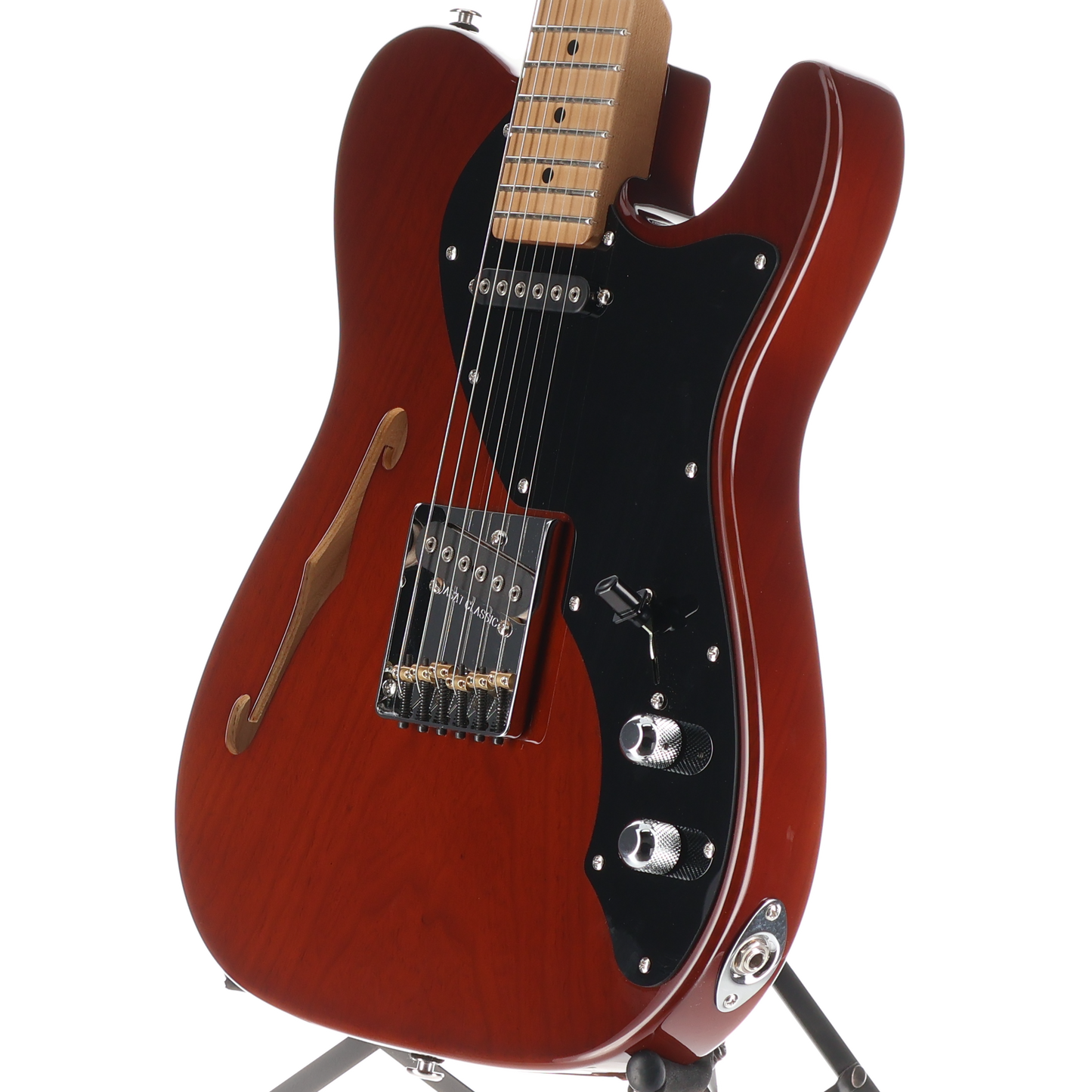G&L Tribute Series ASAT Classic Prototype Electric Guitar Mocha Finish (#13) (11072)