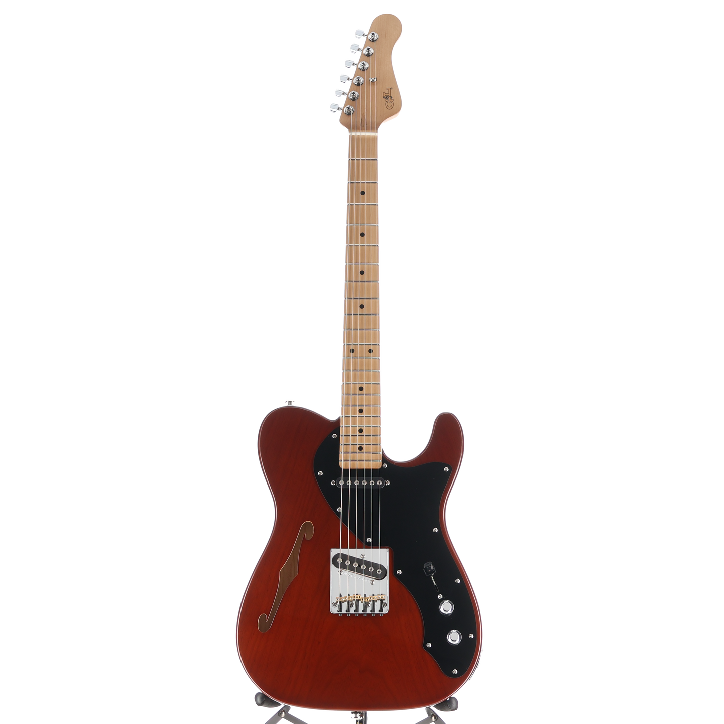 G&L Tribute Series ASAT Classic Prototype Electric Guitar Mocha Finish (#13) (11072)