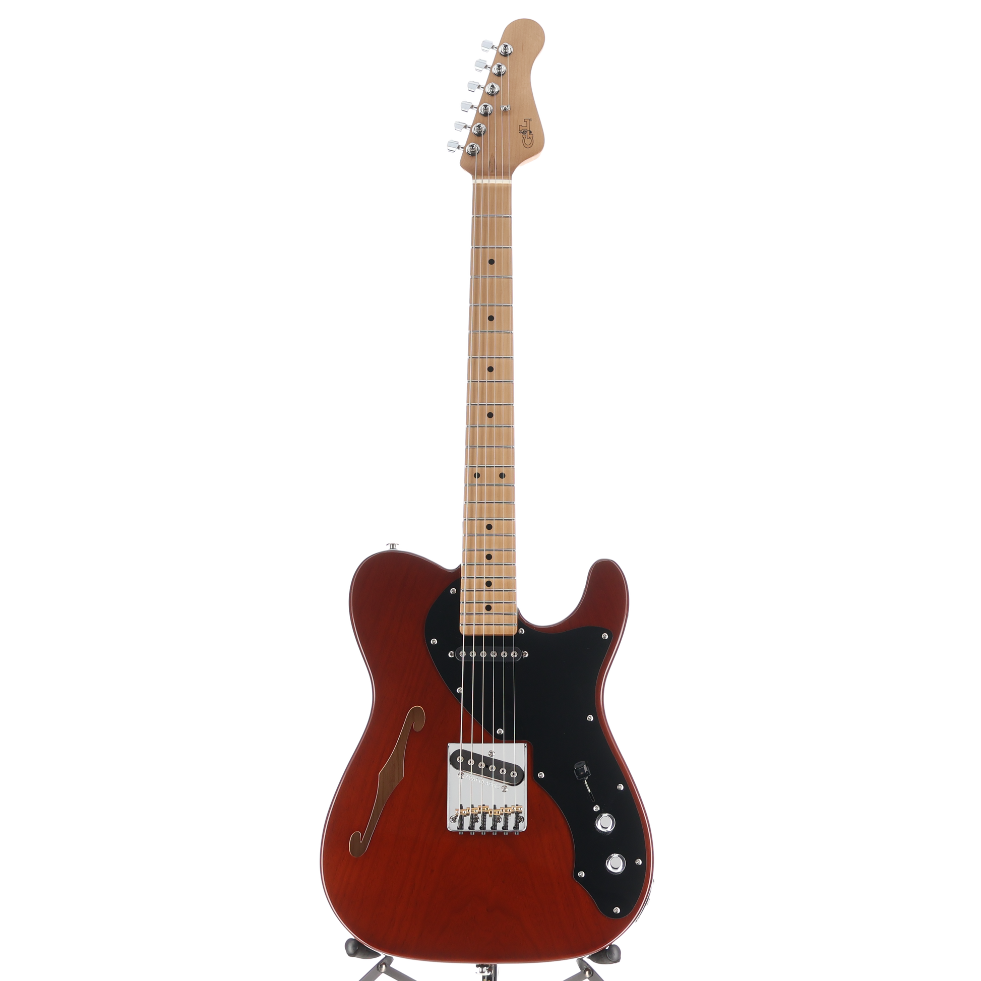 G&L Tribute Series ASAT Classic Prototype Electric Guitar Mocha Finish (#13) (11072)