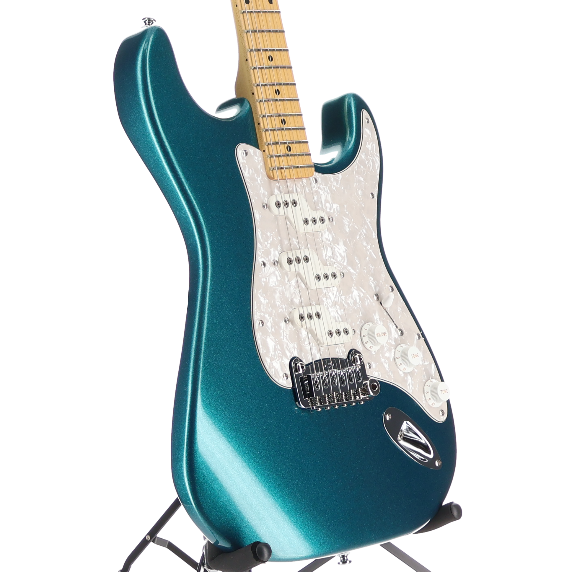 G&L Tribute Series Comanche Electric Guitar Emerald Blue Metallic (RP) (63M36)