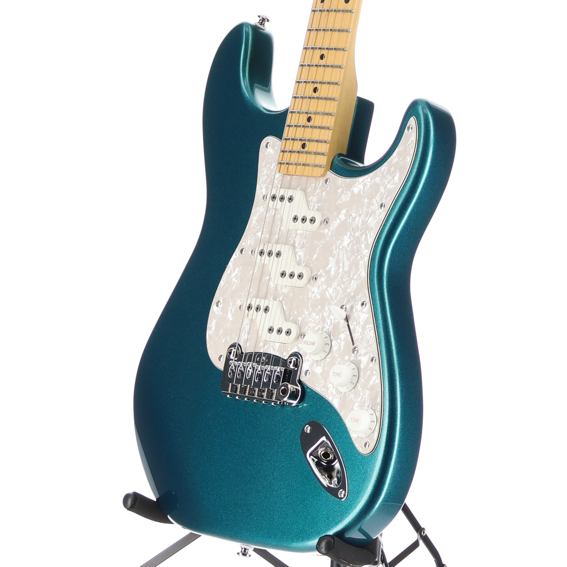 G&L Tribute Series Comanche Electric Guitar Emerald Blue Metallic (RP) (63M36)