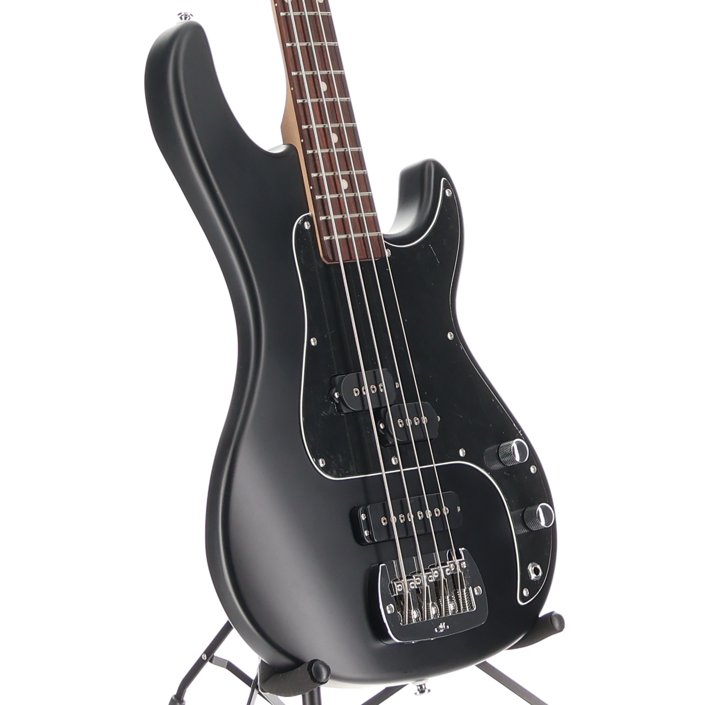 G&L Tribute Series SB-2 4 String Bass Guitar Black Frost (RP) (54R20)