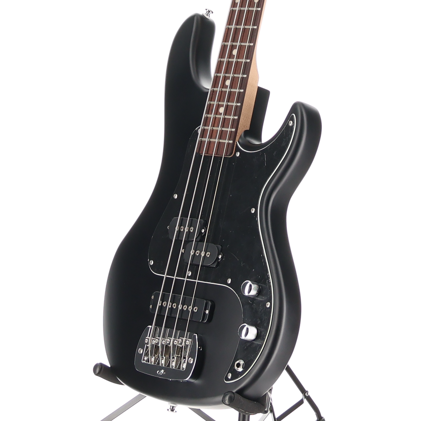 G&L Tribute Series SB-2 4 String Bass Guitar Black Frost (RP) (54R20)