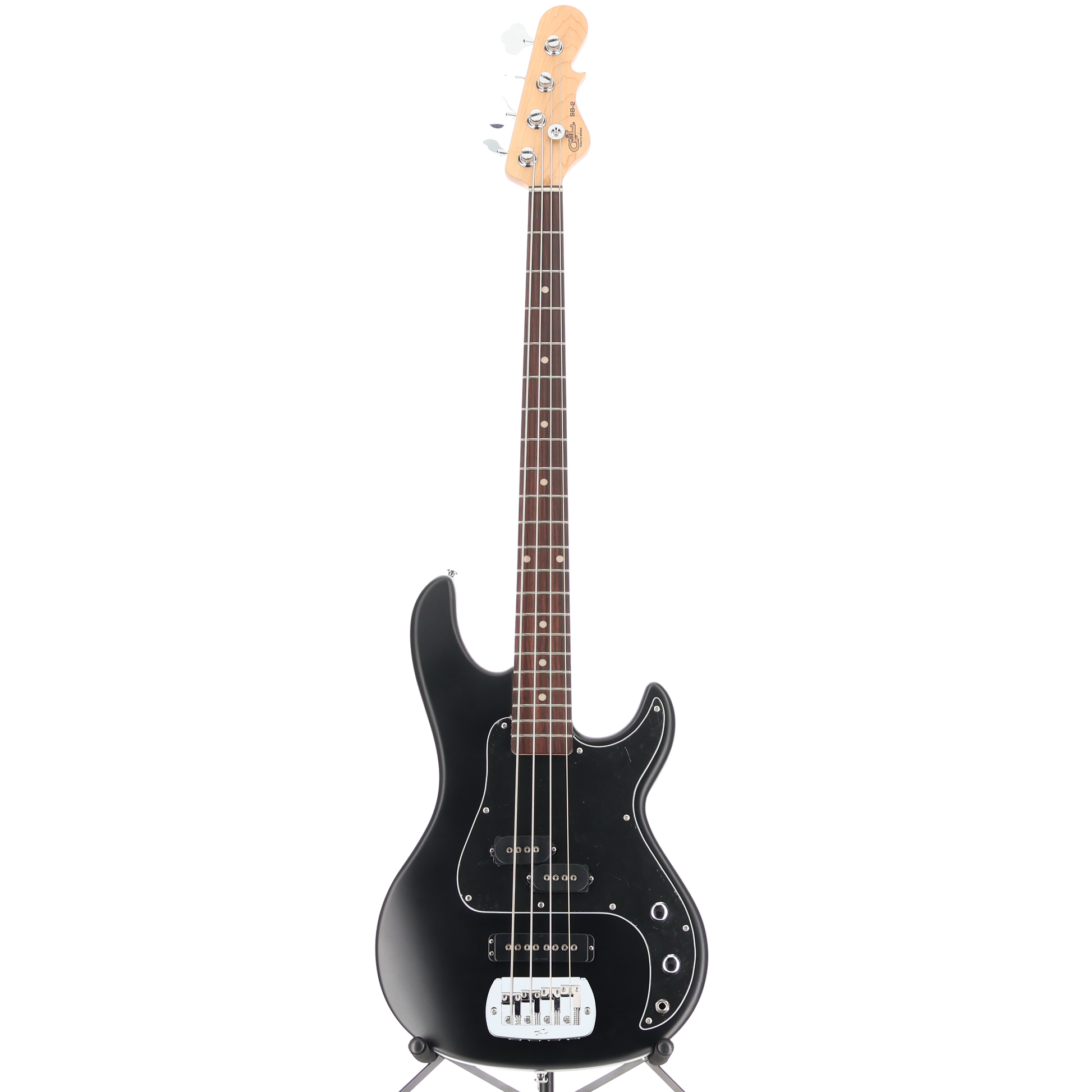 G&L Tribute Series SB-2 4 String Bass Guitar Black Frost (RP) (54R20)