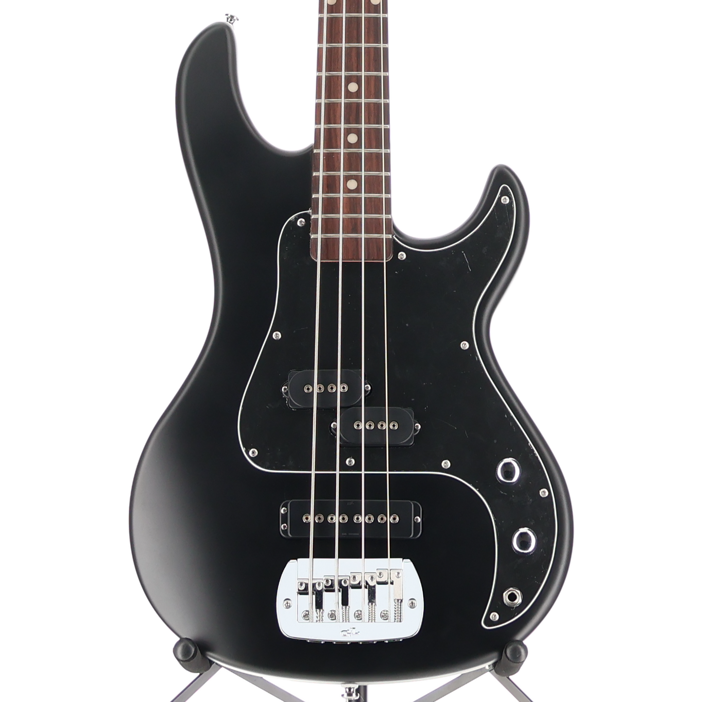 G&L Tribute Series SB-2 4 String Bass Guitar Black Frost (RP) (54R20)