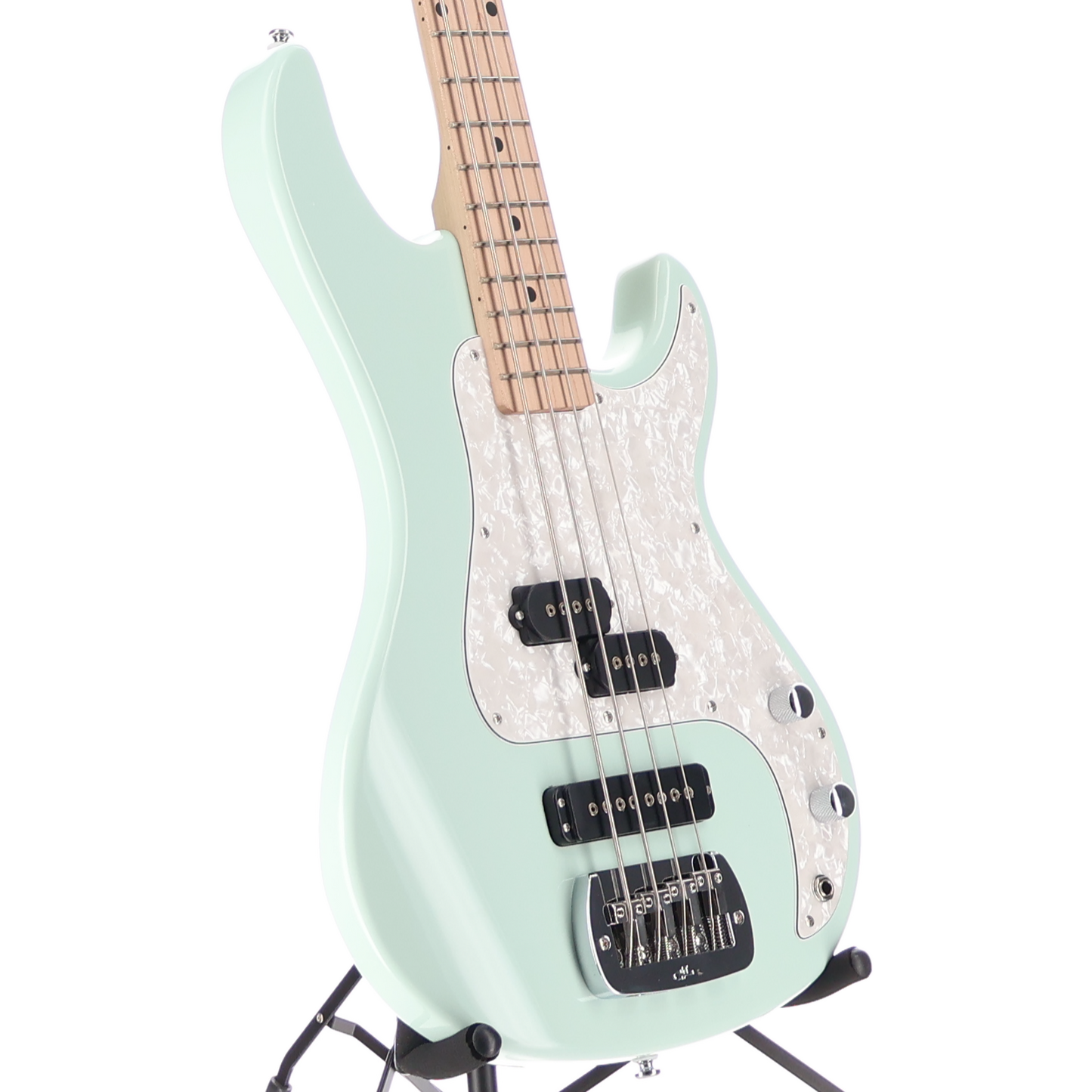 G&L Tribute Series SB-2 Bass Guitar Surf Green (RP) (51M30)
