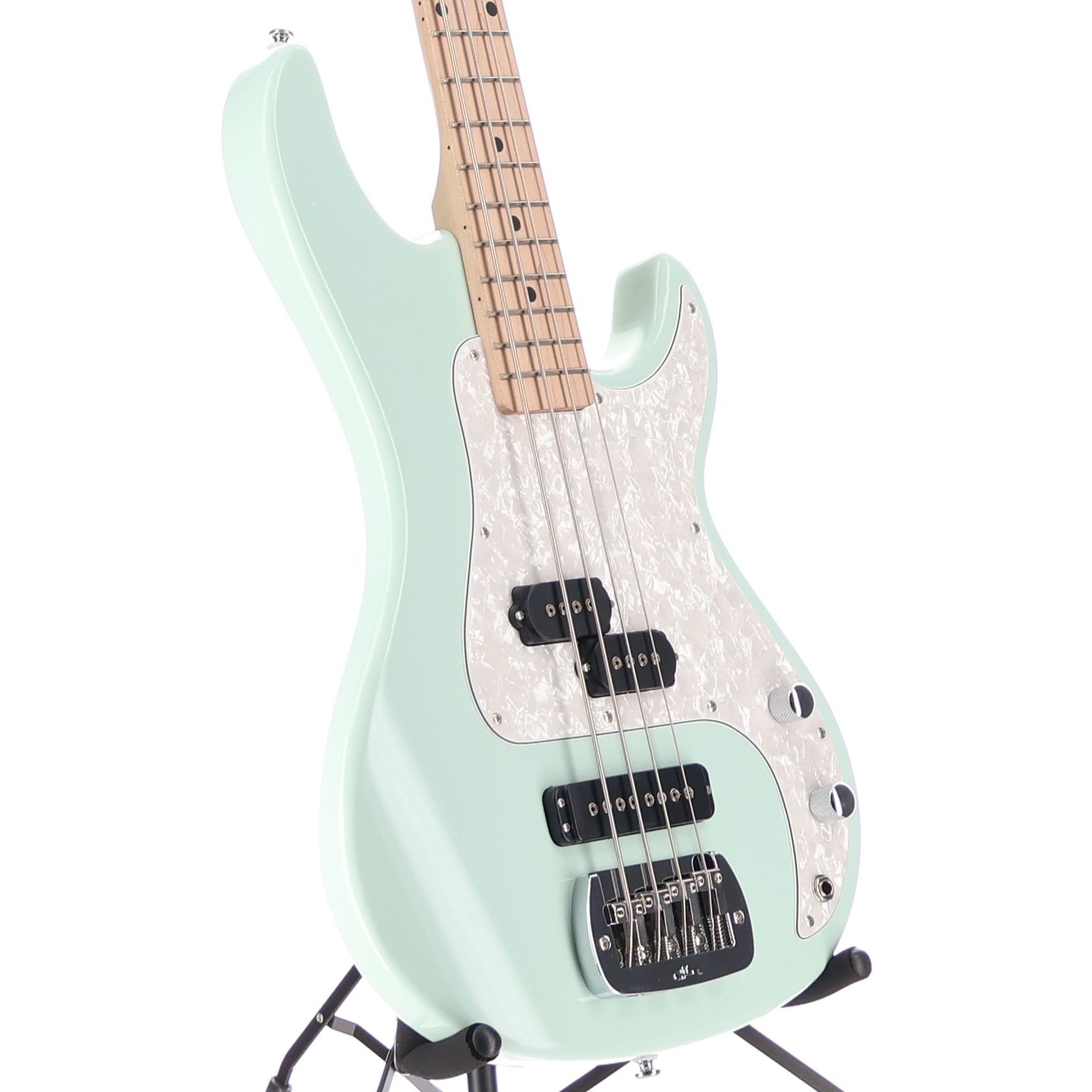 G&L Tribute Series SB-2 Bass Guitar Surf Green (RP) (51M30)