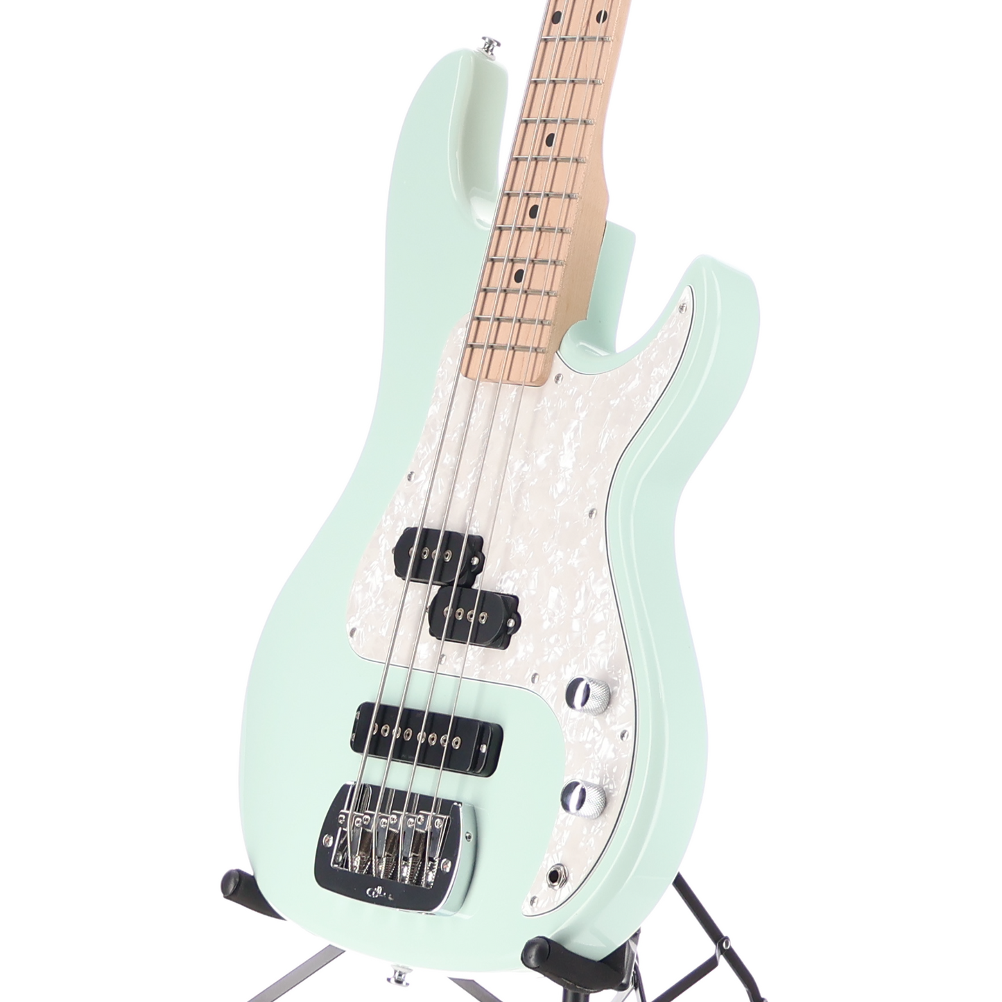 G&L Tribute Series SB-2 Bass Guitar Surf Green (RP) (51M30)