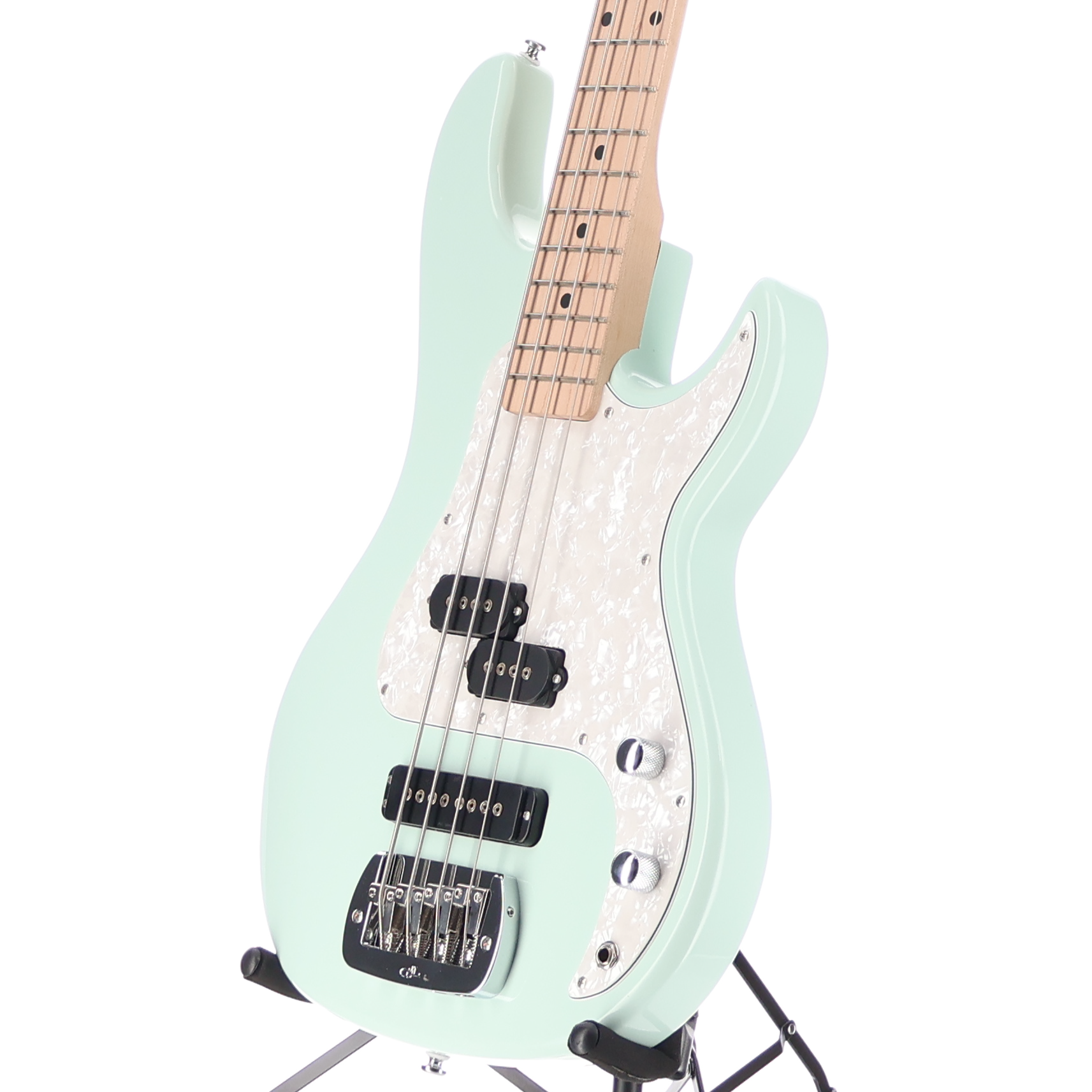 G&L Tribute Series SB-2 Bass Guitar Surf Green (RP) (51M30)