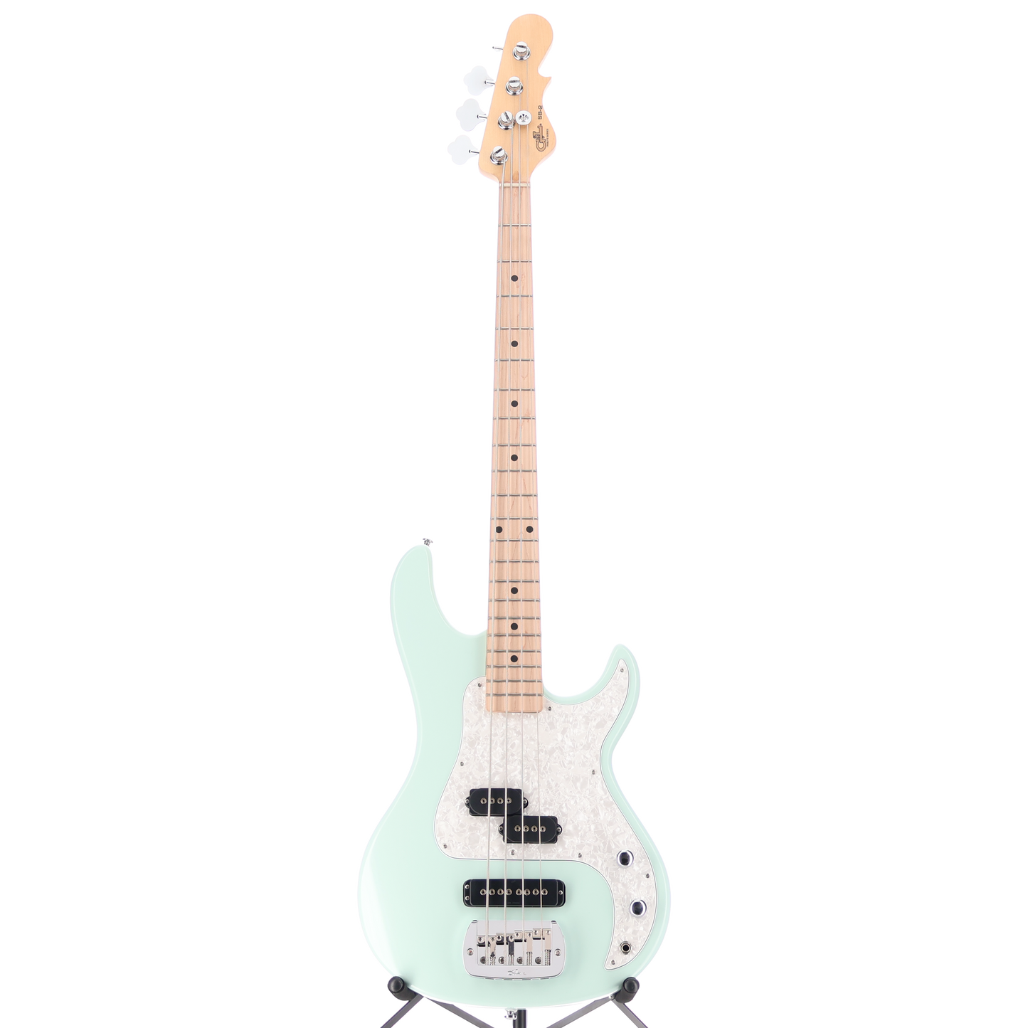 G&L Tribute Series SB-2 Bass Guitar Surf Green (RP) (51M30)
