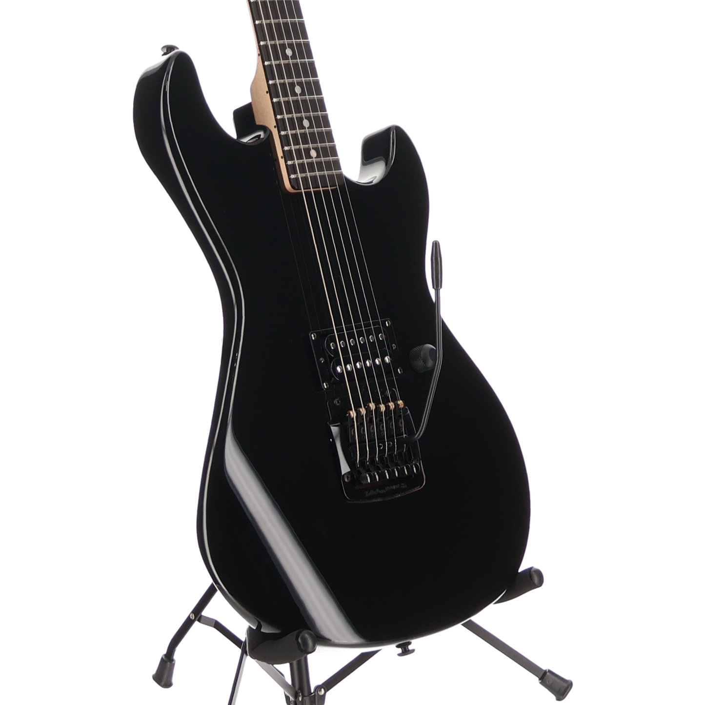 G&L USA Jerry Cantrell Signature Model Rampage Electric Guitar - Jet Black (AA13) (57687)
