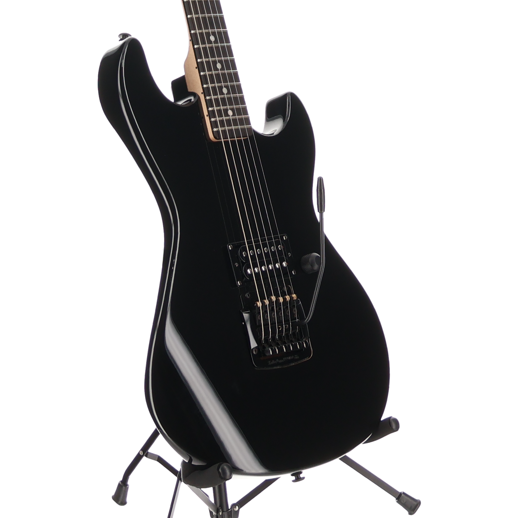 G&L USA Jerry Cantrell Signature Model Rampage Electric Guitar - Jet Black (AA13) (57687)