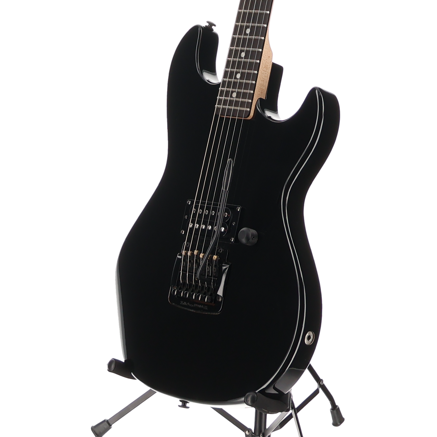 G&L USA Jerry Cantrell Signature Model Rampage Electric Guitar - Jet Black (AA13) (57687)