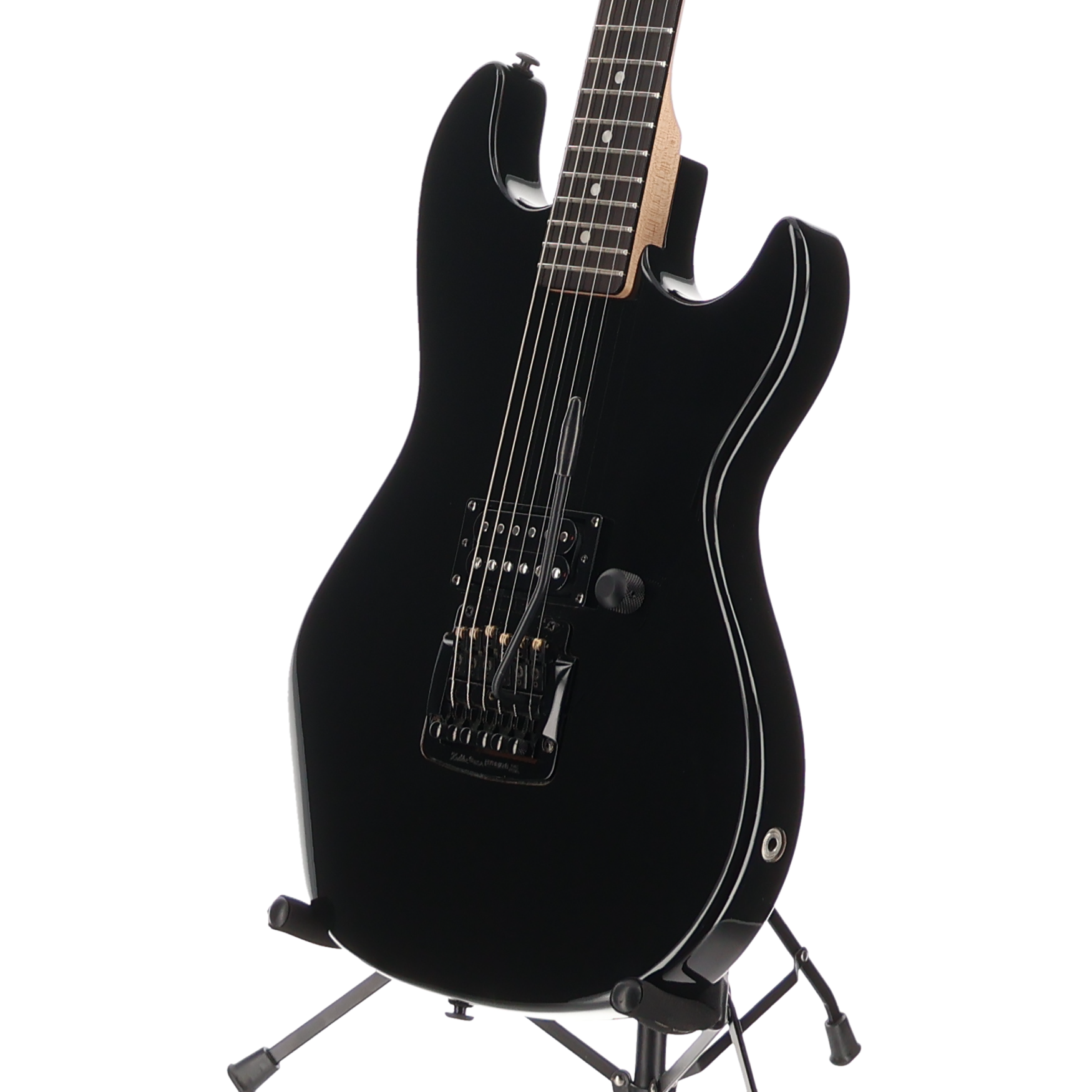G&L USA Jerry Cantrell Signature Model Rampage Electric Guitar - Jet Black (AA13) (57687)