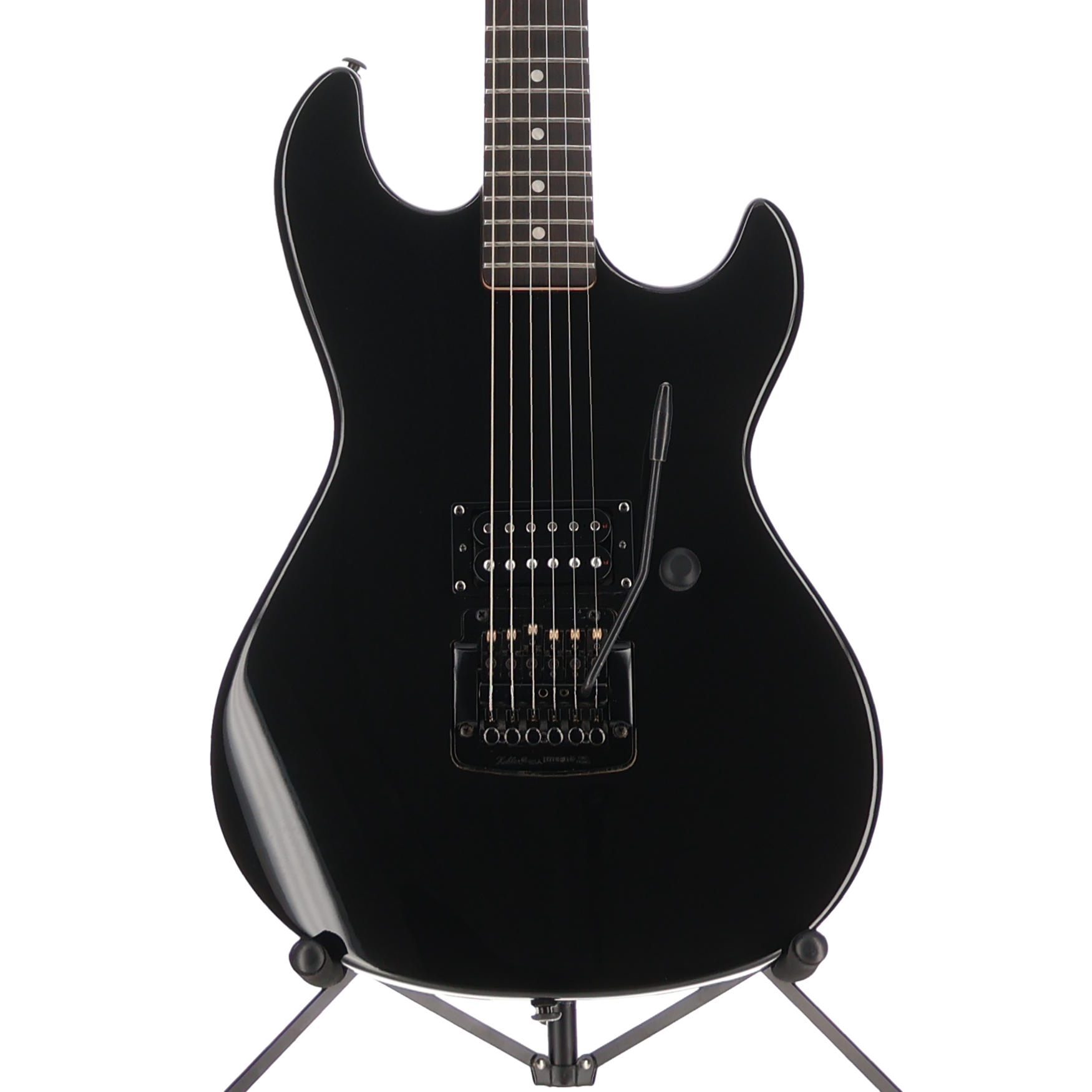 G&L USA Jerry Cantrell Signature Model Rampage Electric Guitar - Jet Black (AA13) (57687)