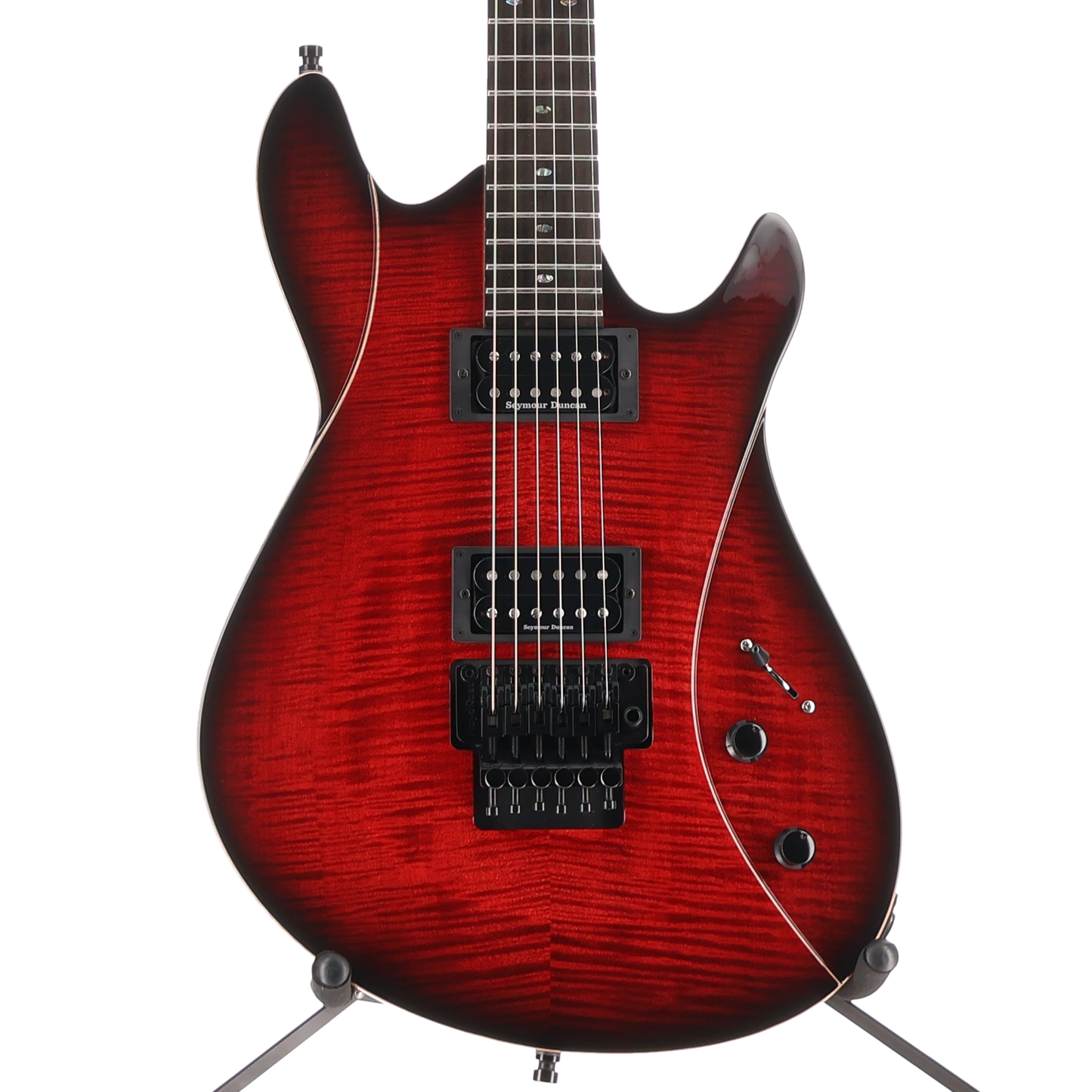 Framus German Pro Series Diablo II Progressive X, Burgundy Blackburst Transparent High Polish (P2) (07118)