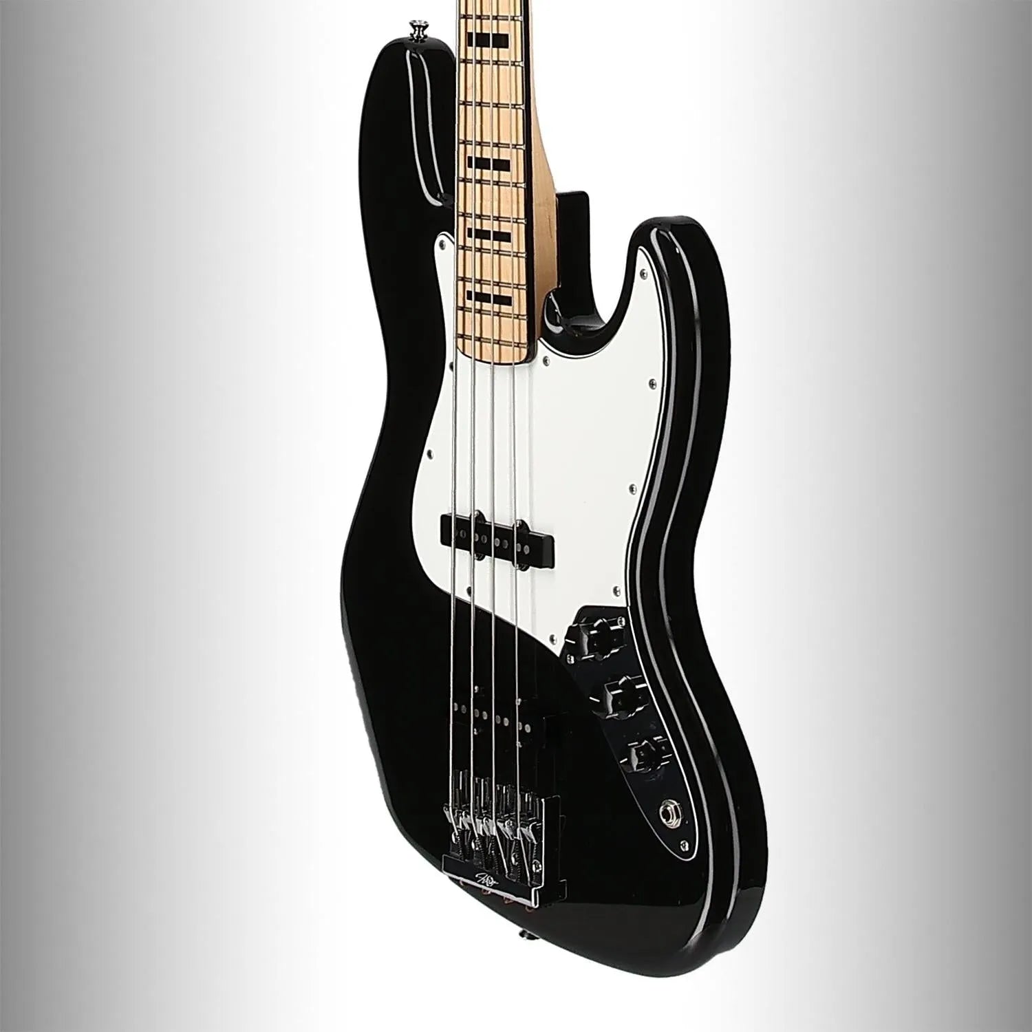 Geddy Lee Jazz Bass, Maple Fingerboard, Black (H12) (01648)