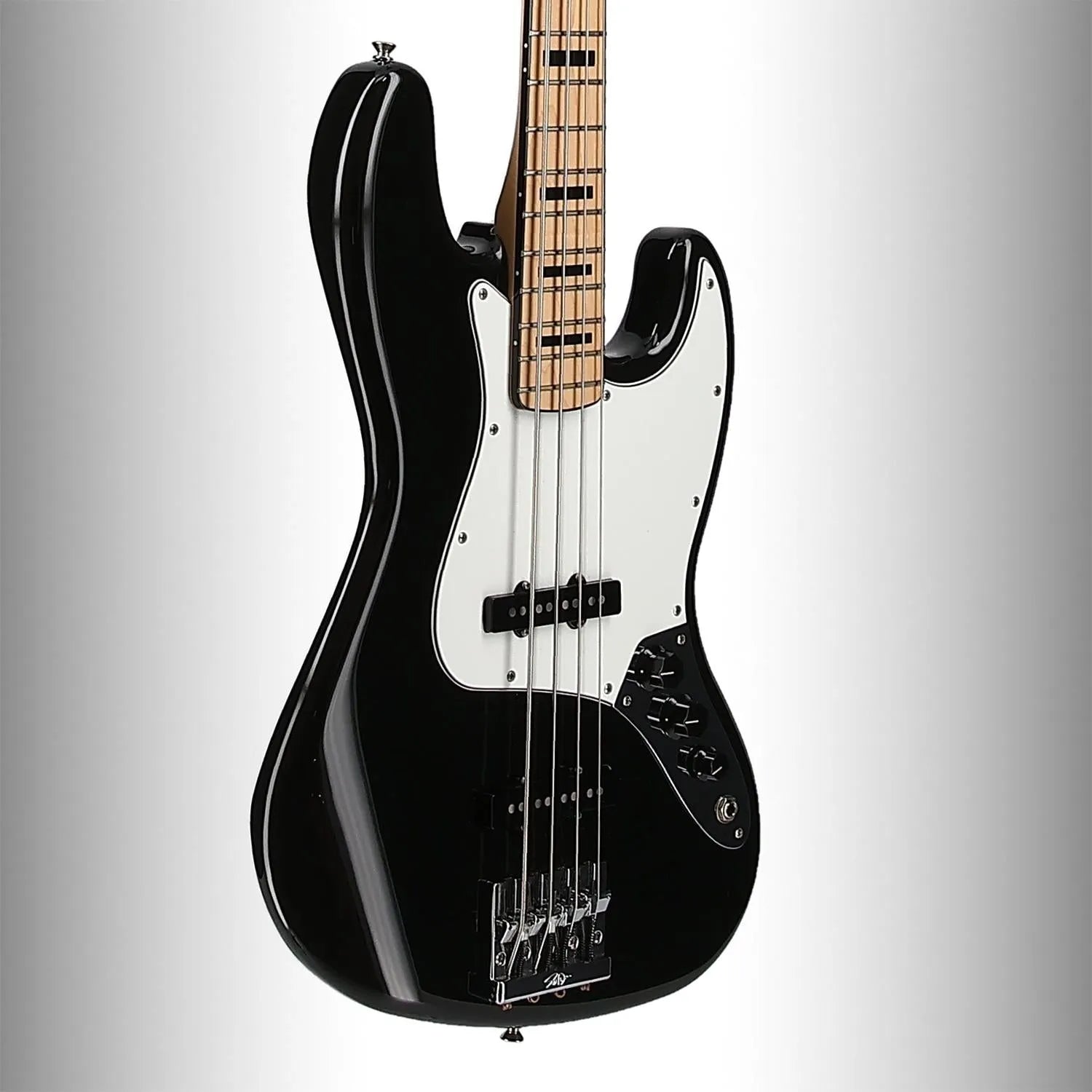 Geddy Lee Jazz Bass, Maple Fingerboard, Black (H12) (01648)