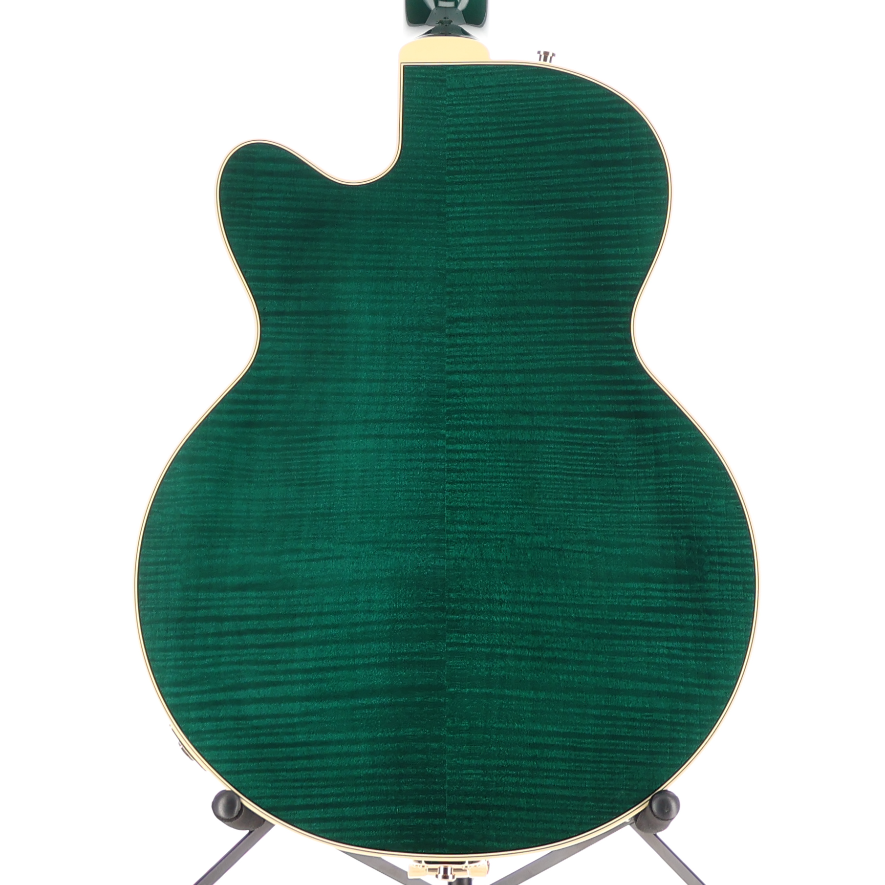 Gretsch Broadkaster Jr. LX Figured Center Block Bigsby, Tropic Aura, Premium Setup (H6)(13638) (13638)