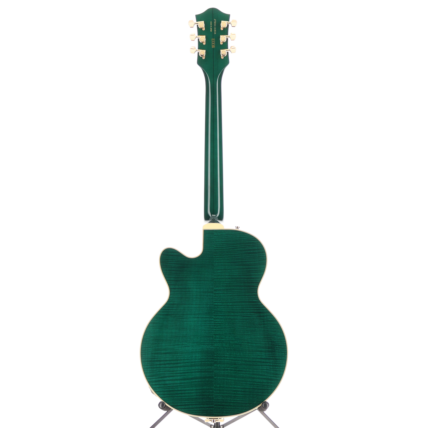 Gretsch Broadkaster Jr. LX Figured Center Block Bigsby, Tropic Aura, Premium Setup (H6)(13638) (13638)