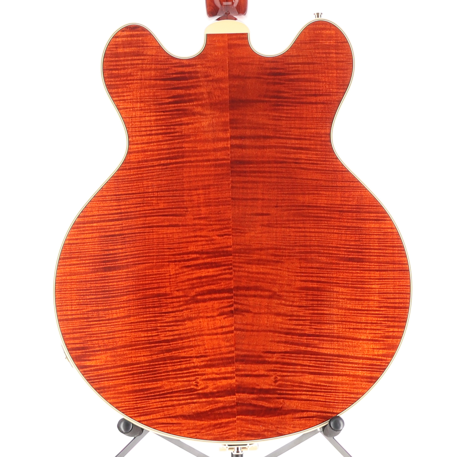 Gretsch Broadkaster LX Figured Center Block with String-Thru Bigsby, Bourbon Stain, Fully Refurbished (RC1) (03235)