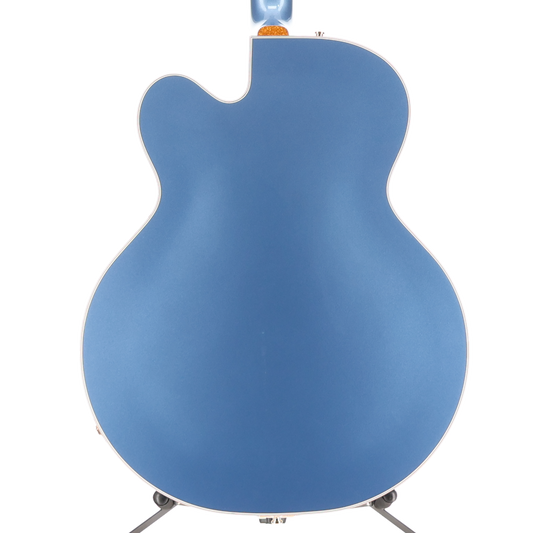 Gretsch Falcon Hollow Body String-Thru Bigsby Gold Hardware Ebony Fingerboard Cerulean Smoke (C8) (41303)