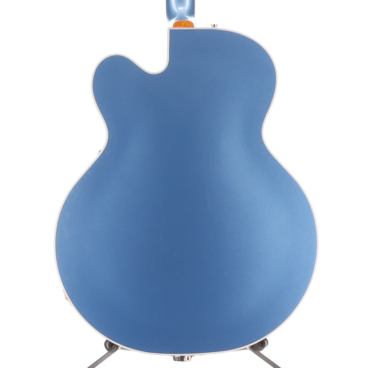 Gretsch Falcon Hollow Body String-Thru Bigsby Gold Hardware Ebony Fingerboard Cerulean Smoke (E4) (31043)