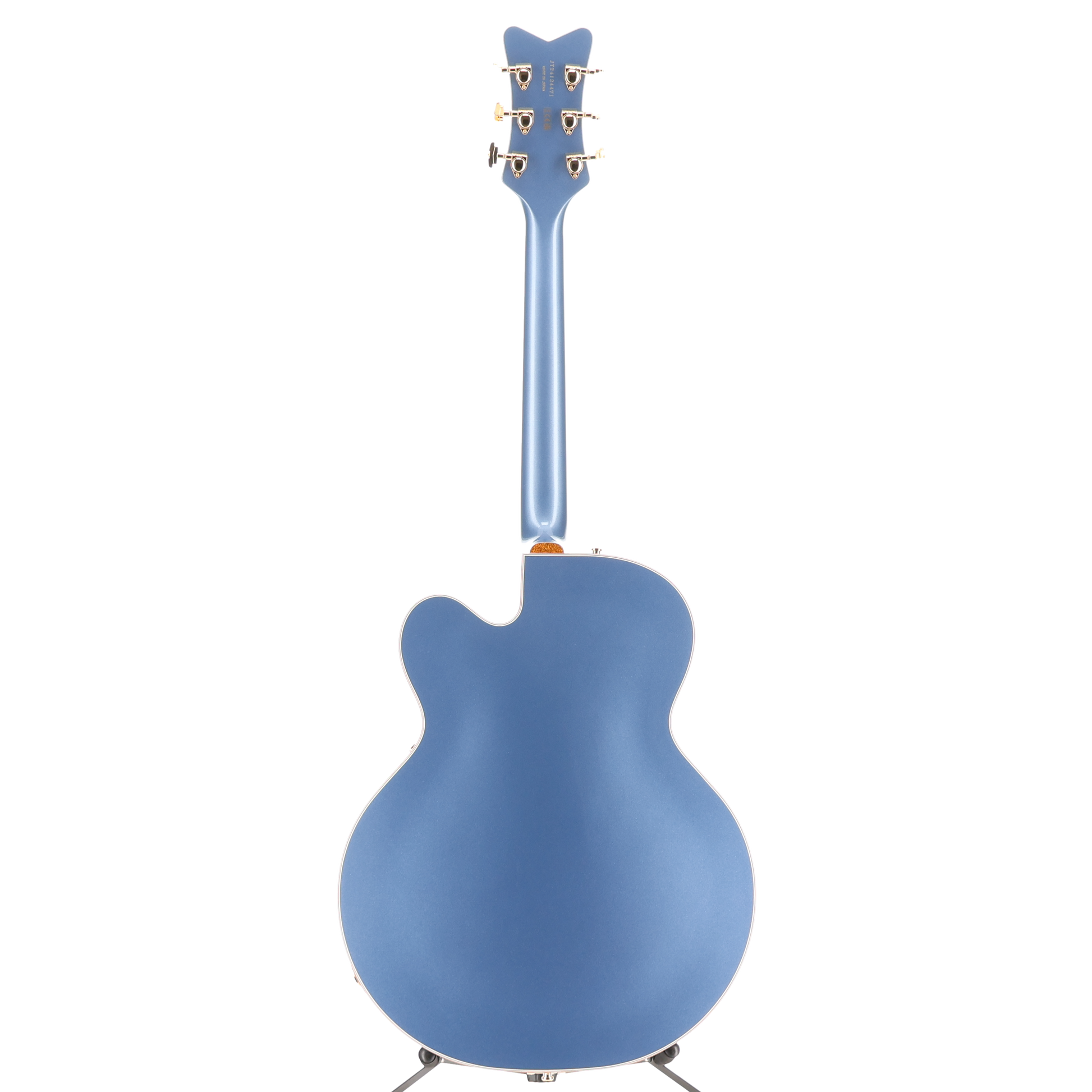 Gretsch Falcon Hollow Body String-Thru Bigsby Gold Hardware, Ebony Fingerboard, Cerulean Smoke (J4) (24471)