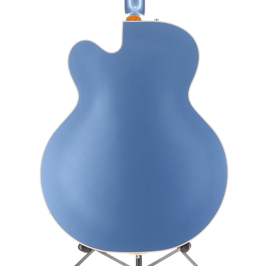 Gretsch Falcon Hollow Body w/ Bigsby and Gold Hardware, Cerulean Smoke, Premium Setup (BB13) (13878)