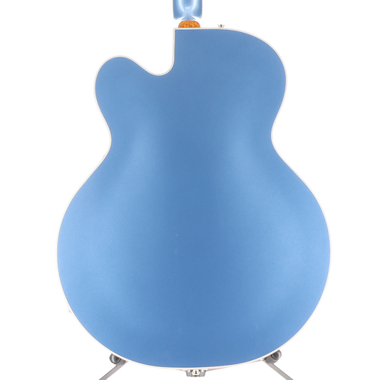 Gretsch Falcon Hollow Body with String-Thru Bigsby and Gold Hardware, Ebony Fingerboard, Cerulean Smoke (G6) (31046)