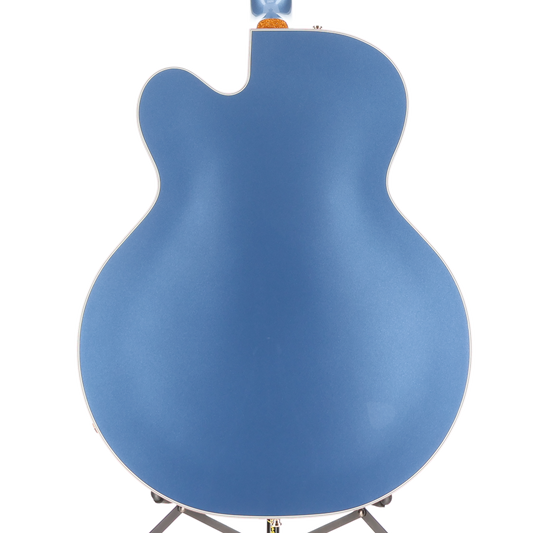 Gretsch Falcon Hollow Body with String-Thru Bigsby and Gold Hardware, Ebony Fingerboard, Cerulean Smoke (H12) (72115)