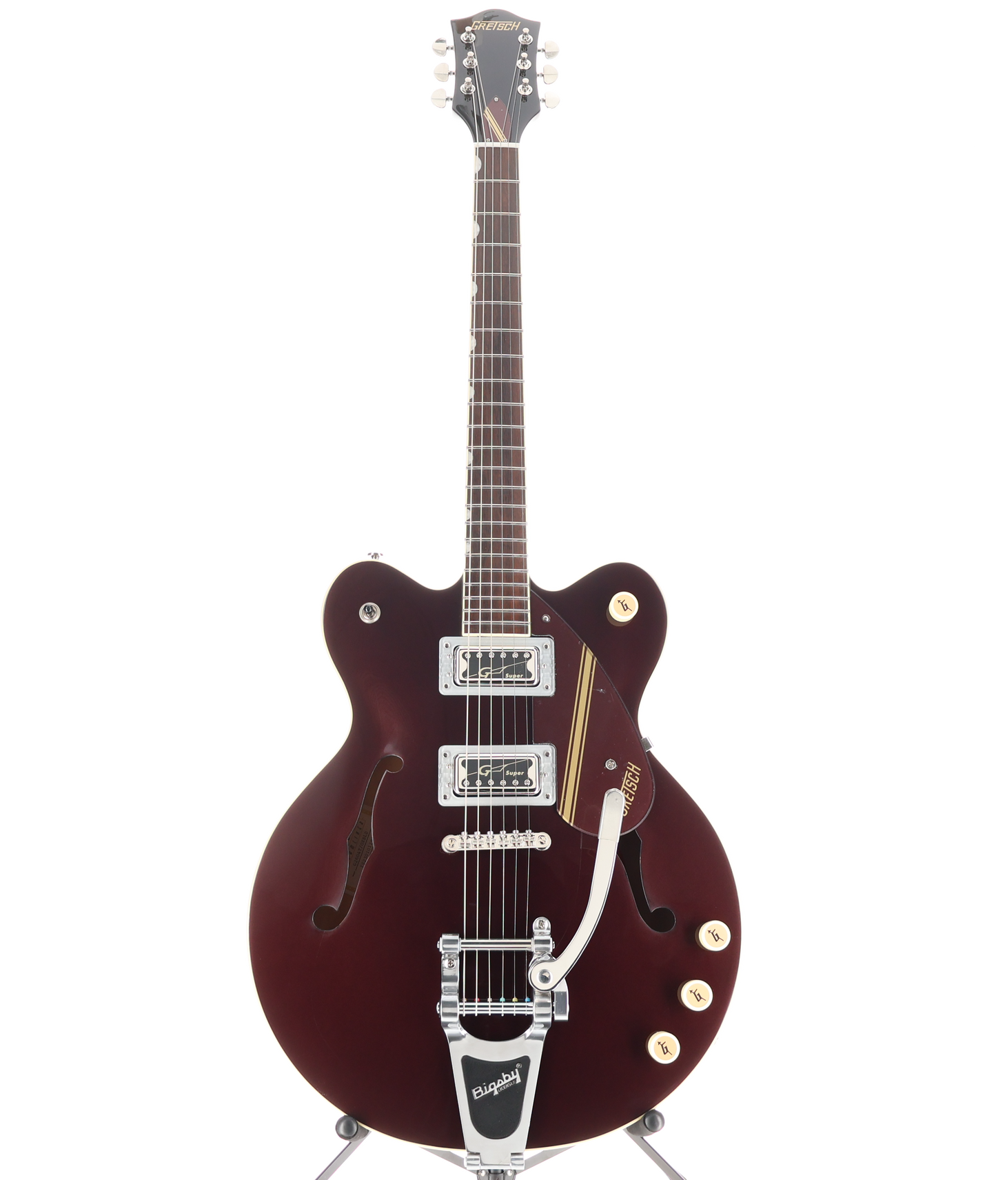 Gretsch G2604T Limited Edition Streamliner Rally II Center Block with Bigsby, Laurel Fingerboard, Two-Tone Oxblood/Walnut Stain (RP) (04515)