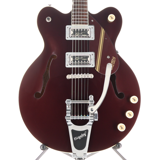 Gretsch G2604T Limited Edition Streamliner Rally II Center Block with Bigsby, Laurel Fingerboard, Two-Tone Oxblood/Walnut Stain (RP) (04515)