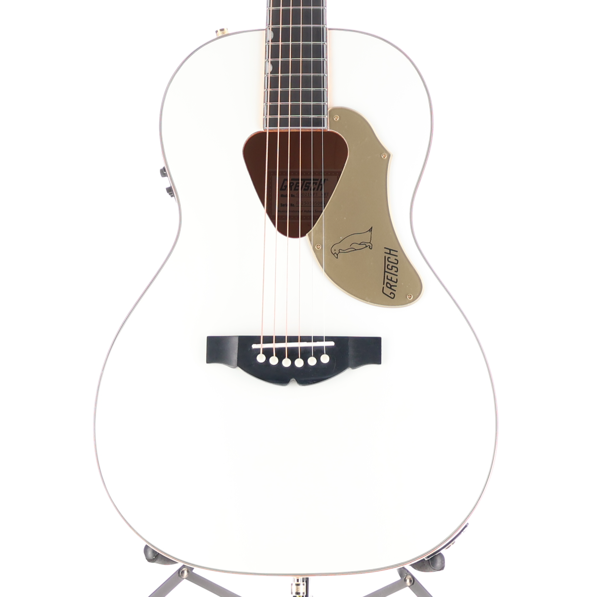 Gretsch G5021WPE Rancher Penguin Parlor Acoustic/Electric, Fishman Pickup System, White (I7) (05084)