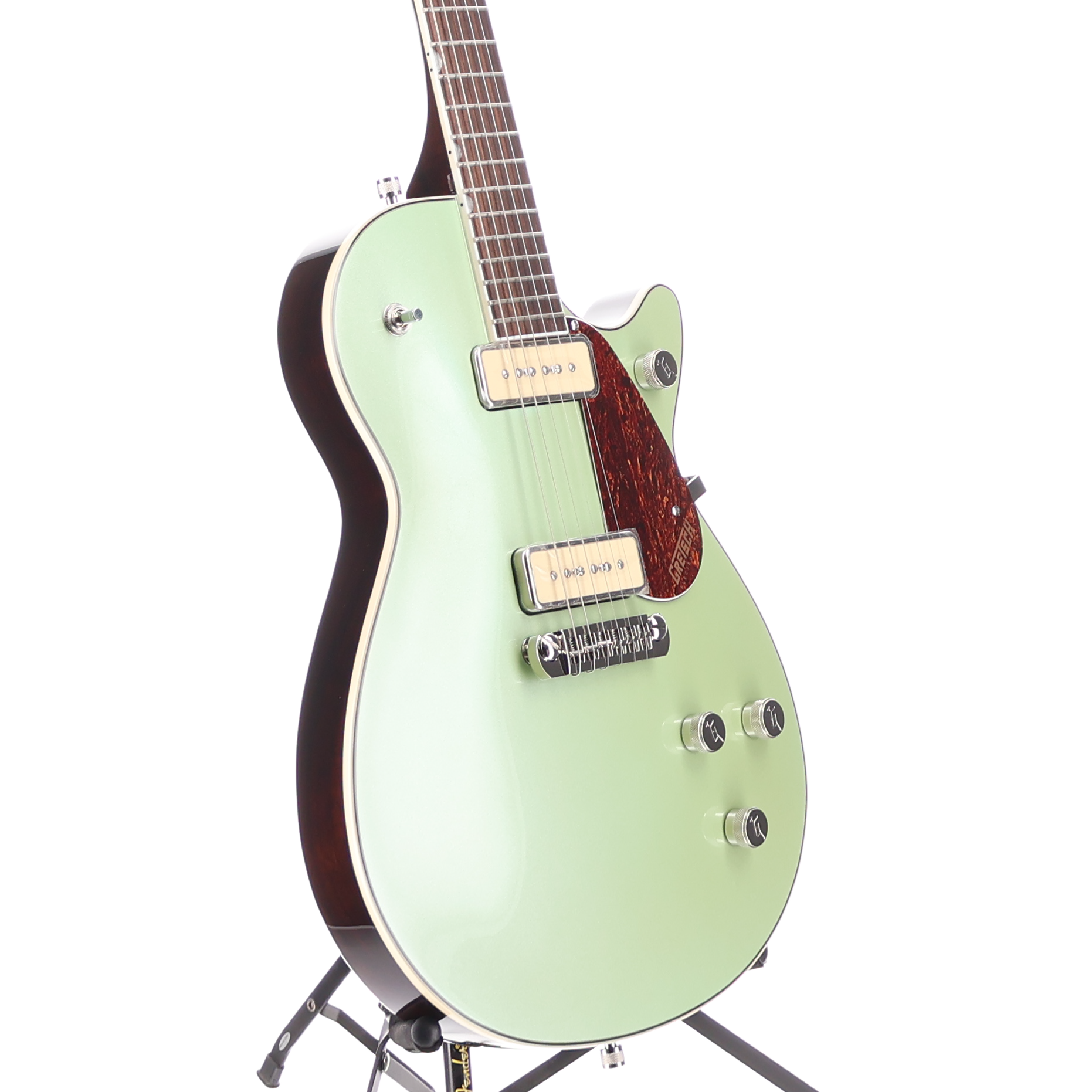 Gretsch G5210-P90 Electromatic Jet Two 90 Single-Cut with Wraparound, Laurel Fingerboard, Broadway Jade (RP) (90548)