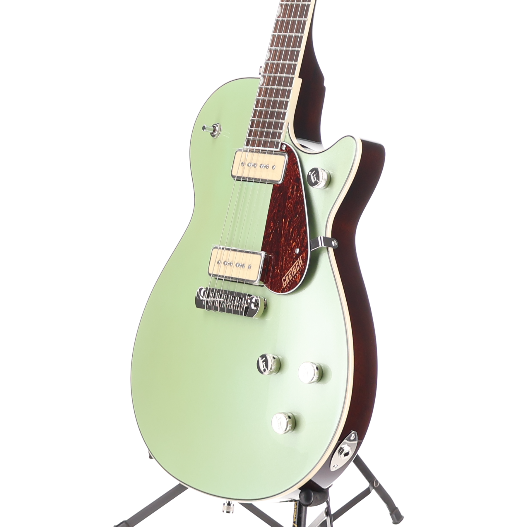 Gretsch G5210-P90 Electromatic Jet Two 90 Single-Cut with Wraparound, Laurel Fingerboard, Broadway Jade (RP) (90548)