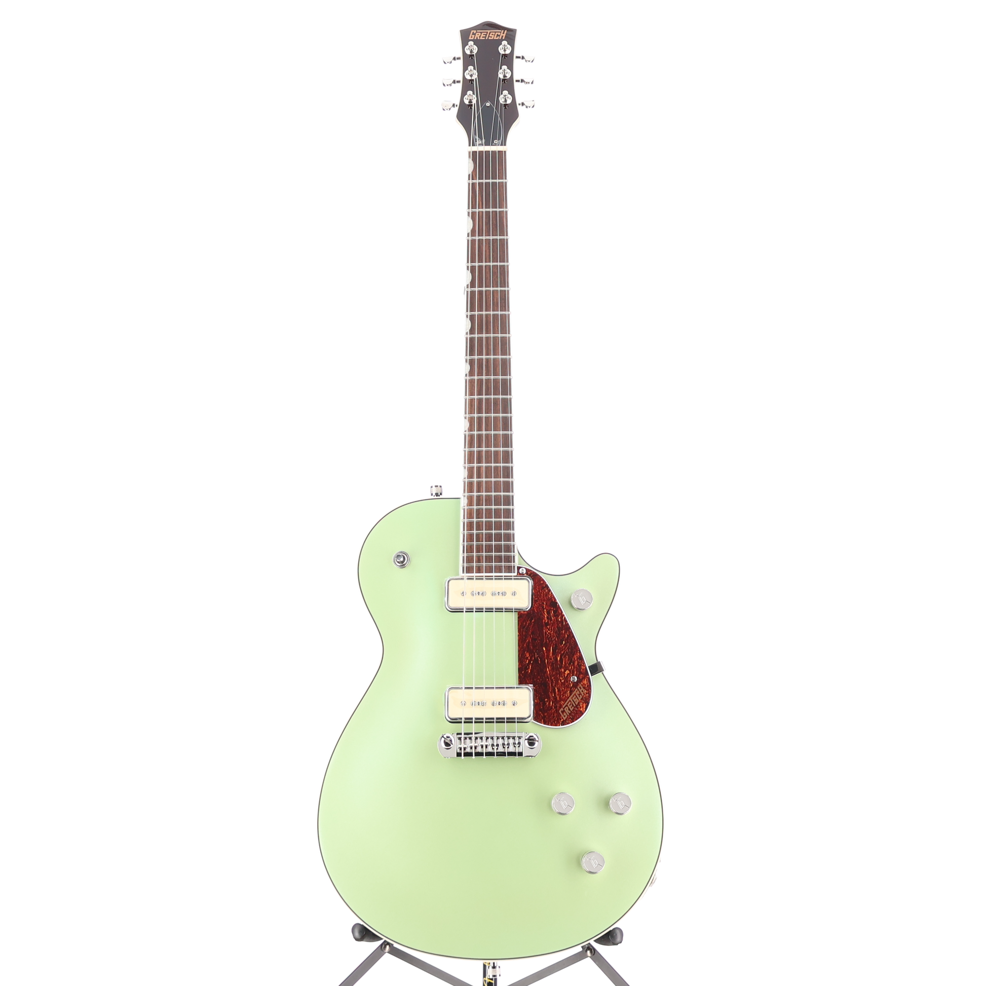 Gretsch G5210-P90 Electromatic Jet Two 90 Single-Cut with Wraparound, Laurel Fingerboard, Broadway Jade (RP) (90548)