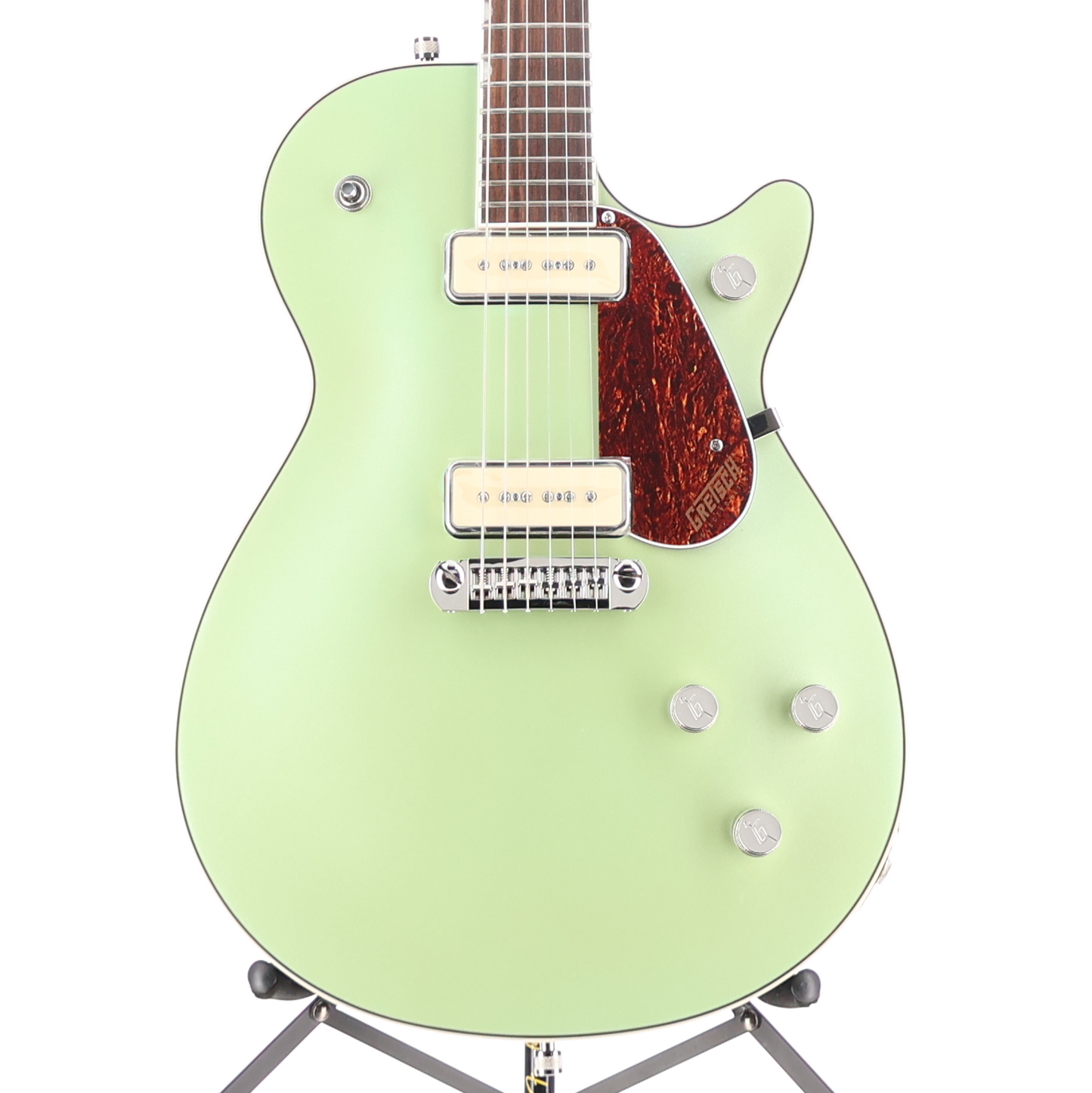 Gretsch G5210-P90 Electromatic Jet Two 90 Single-Cut with Wraparound, Laurel Fingerboard, Broadway Jade (RP) (90548)