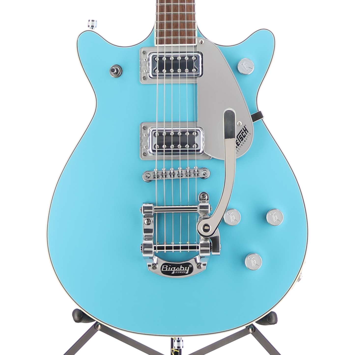 Gretsch G5232T Electromatic Double Jet FT with Bigsby, Laurel Fingerboard, Kailani Blue (RP) (10597)