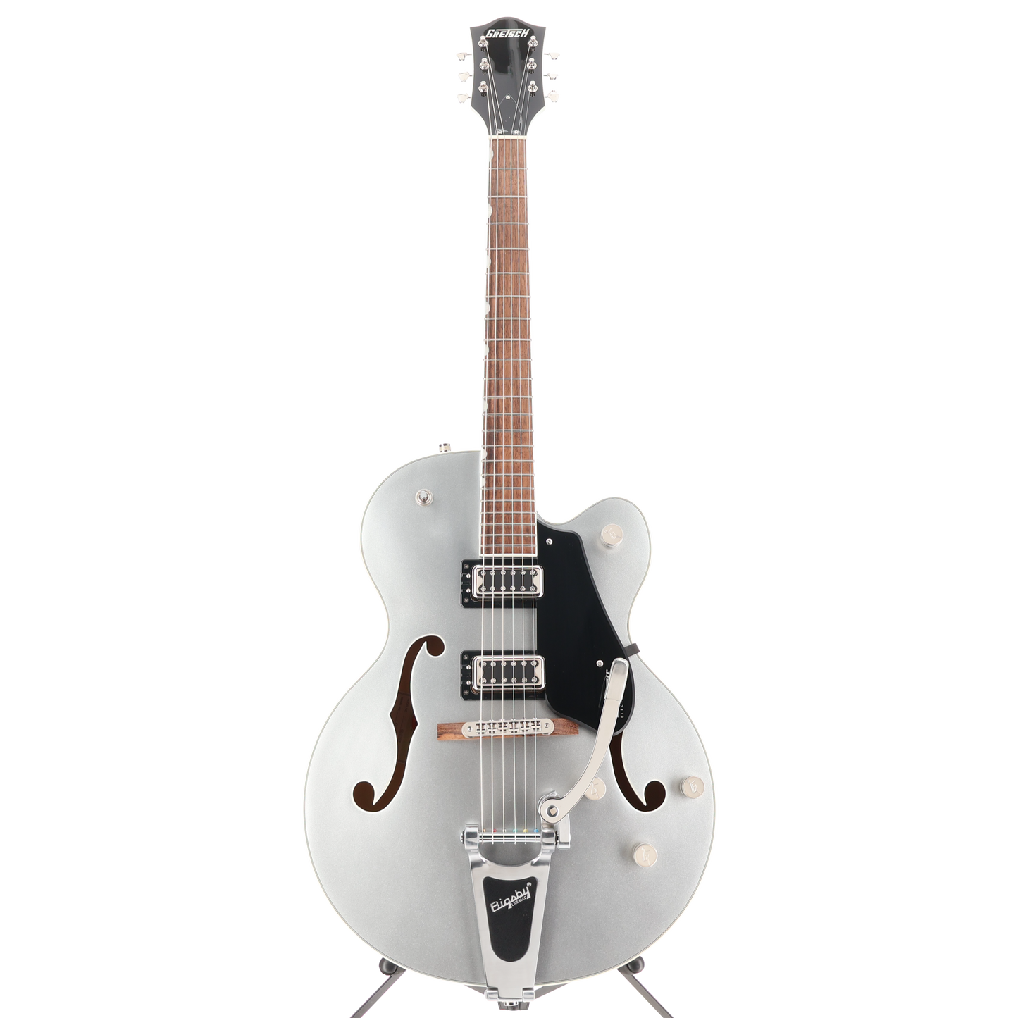 Gretsch G5420T Electromatic Classic Hollow Body Single-Cut with Bigsby, Laurel Fingerboard, Airline Silver (RP) (15547)