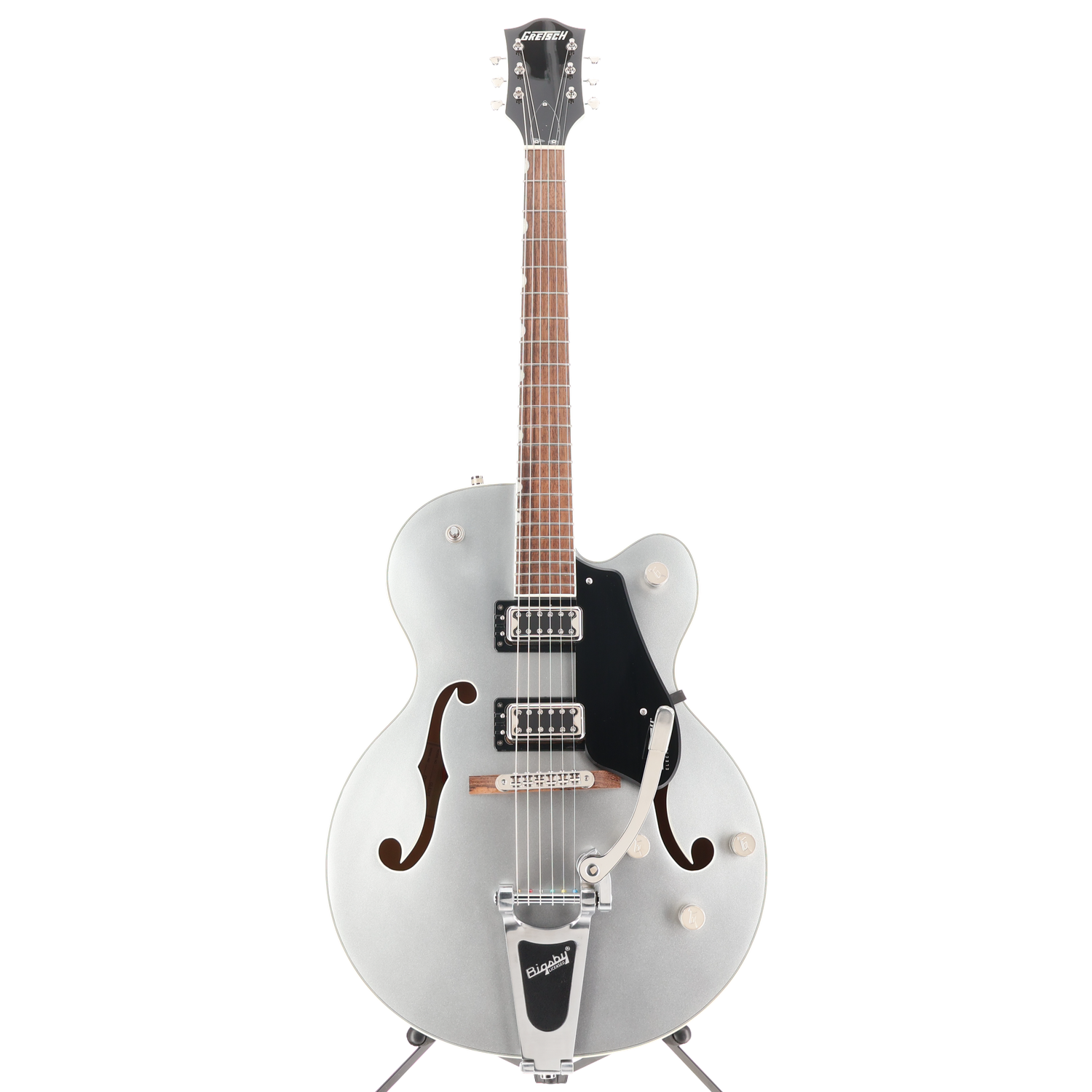 Gretsch G5420T Electromatic Classic Hollow Body Single-Cut with Bigsby, Laurel Fingerboard, Airline Silver (RP) (15547)