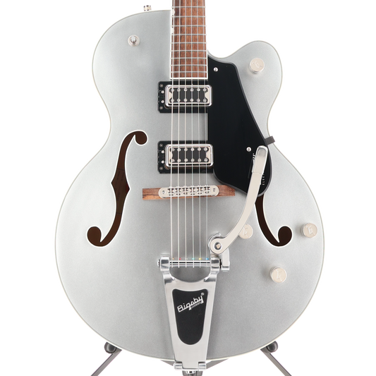 Gretsch G5420T Electromatic Classic Hollow Body Single-Cut with Bigsby, Laurel Fingerboard, Airline Silver (RP) (15547)