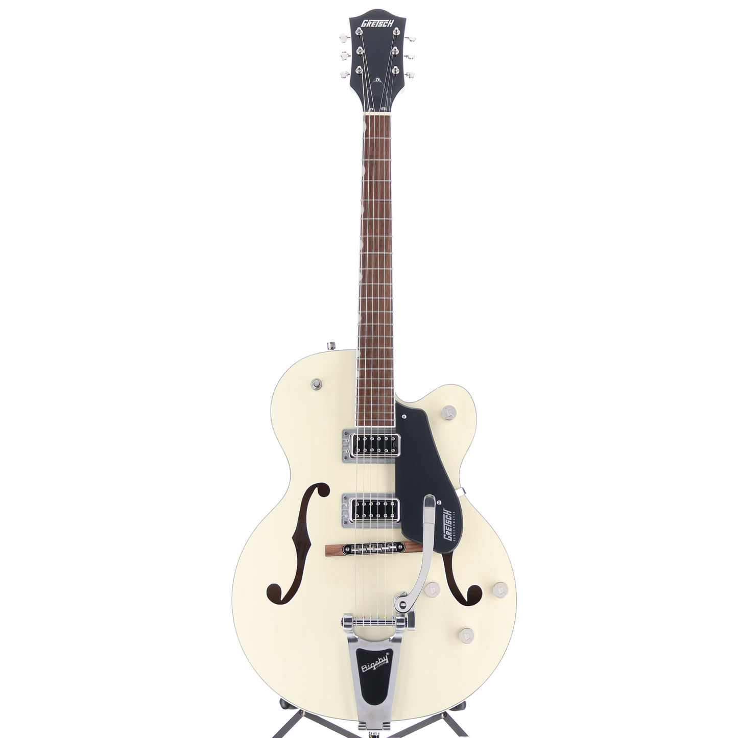 Gretsch G5420T Electromatic Classic Hollow Body Single-Cut with Bigsby, Laurel Fingerboard, Two-Tone Vintage White/London Grey (RP) (15572)