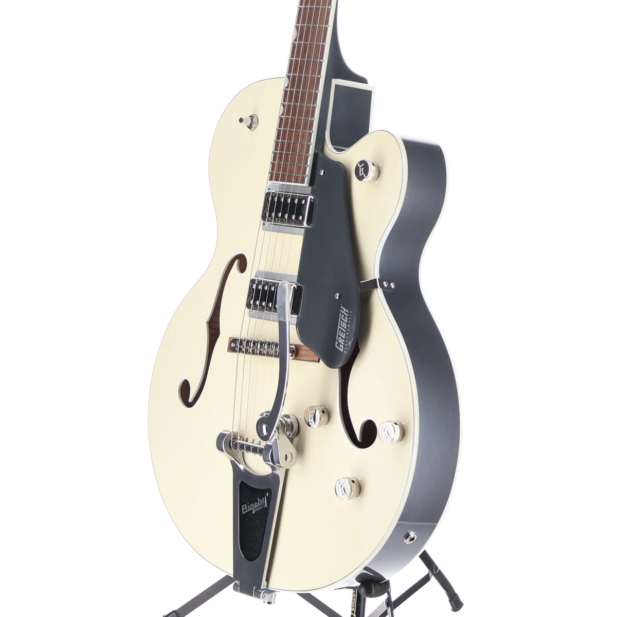 Gretsch G5420T Electromatic Classic Hollow Body Single-Cut with Bigsby, Two-Tone Vintage White/London Grey (RP) (15572)