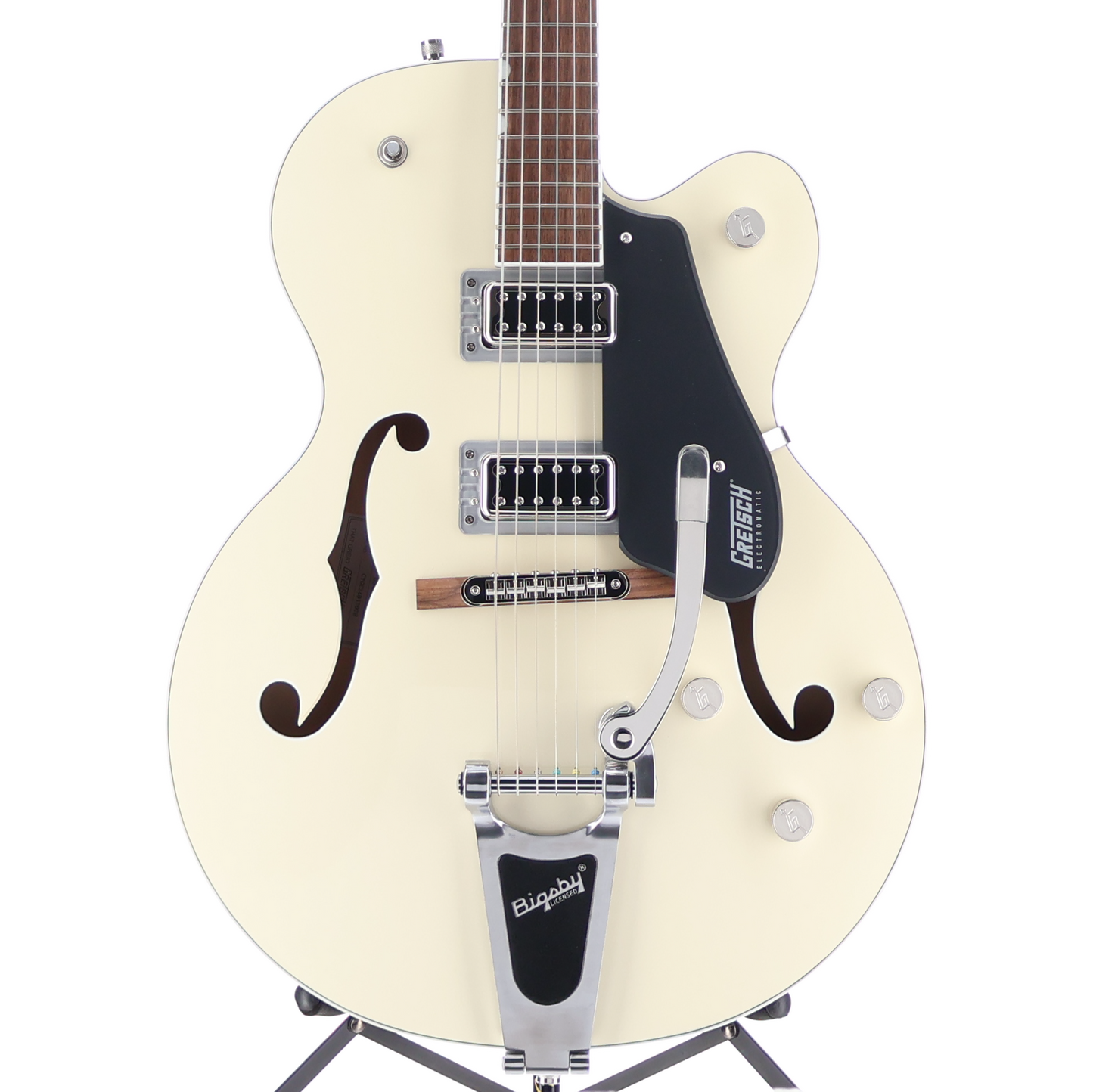 Gretsch G5420T Electromatic Classic Hollow Body Single-Cut with Bigsby, Two-Tone Vintage White/London Grey (RP) (15572)