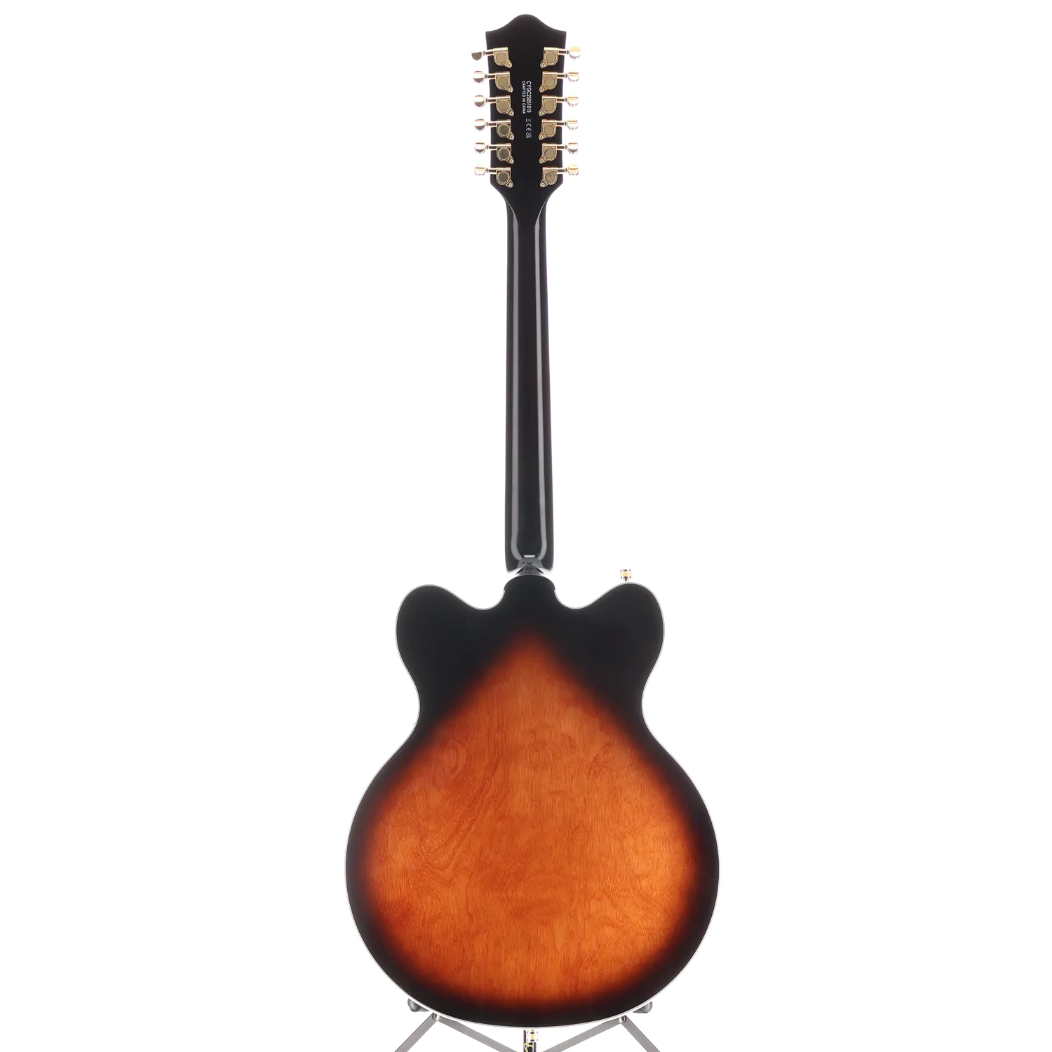 Gretsch G5422G-12 Electromatic Classic Hollow Body Double-Cut 12-String with Gold Hardware, Laurel Fingerboard, Single Barrel Burst (RP) (19593)