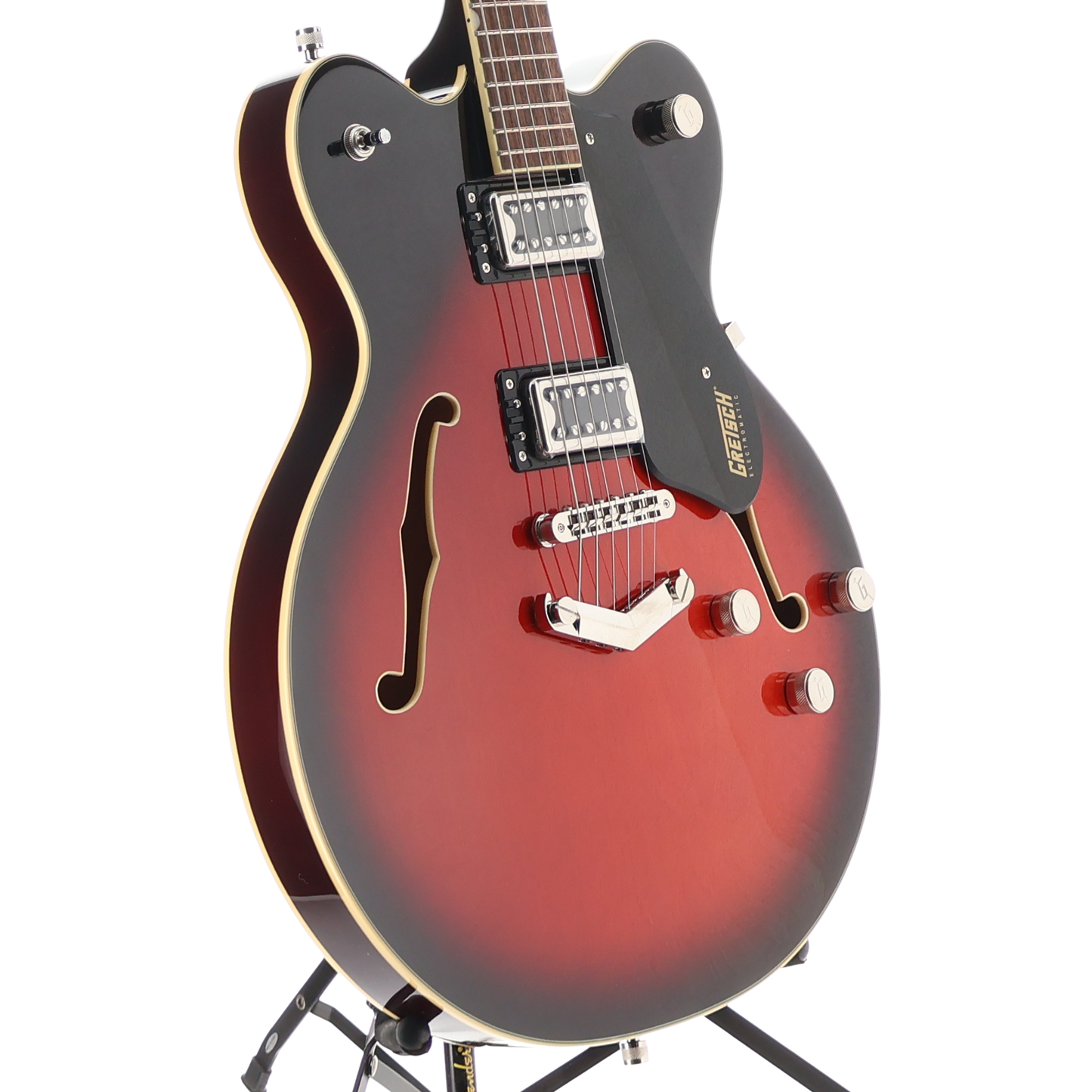 Gretsch G5622 Electromatic Center Block Double-Cut with V-Stoptail, Laurel Fingerboard, Claret Burst (RP) (00561)